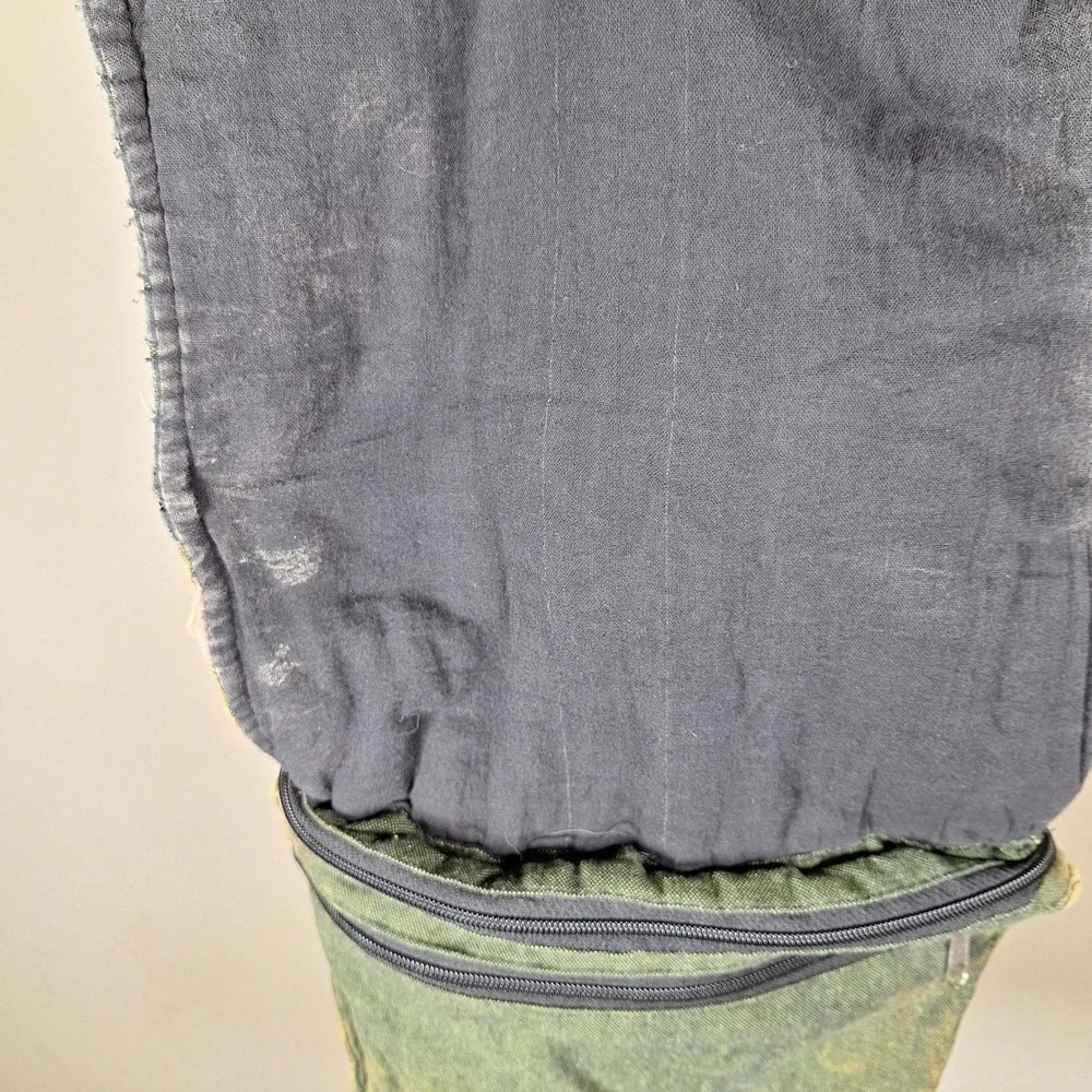 Festival Hobo Bag Hippie Stoner Boho Fairy Goblin Razor Cut Earth Tones