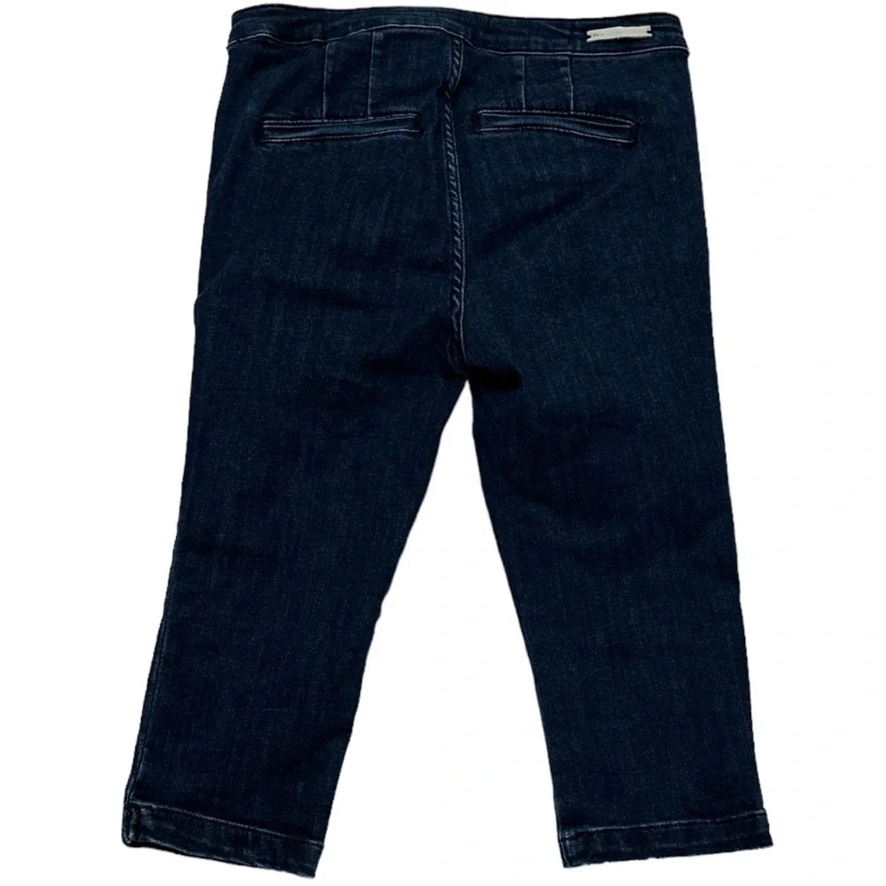 Anthropologie Pilcro and the Letterpress High-Rise Denim Legging Cropped