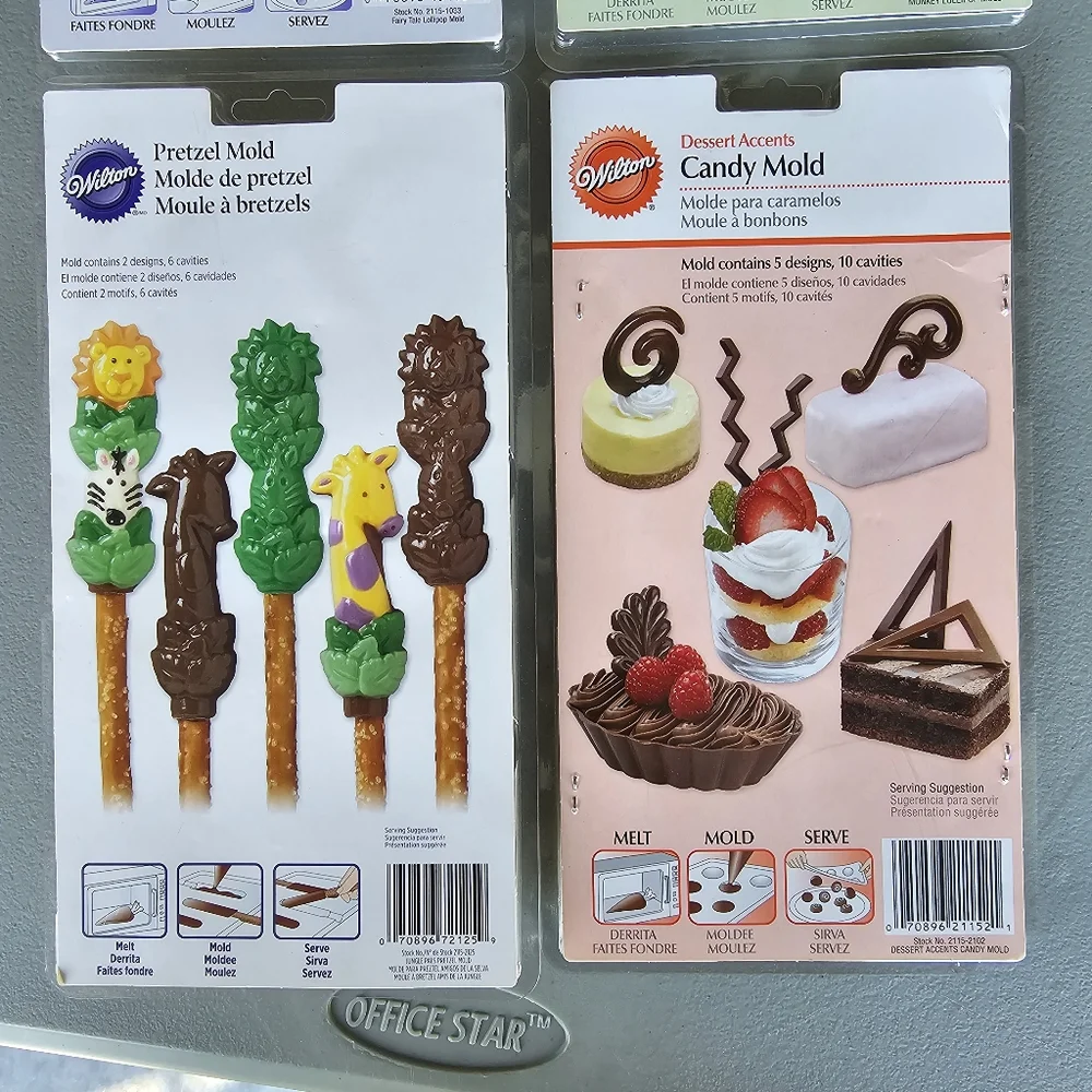 Wilton candy molds