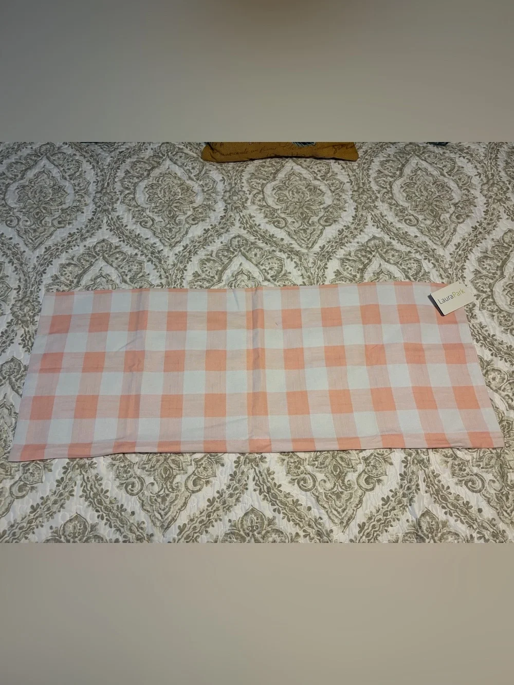 Laura Park NWT bolster pillow case
