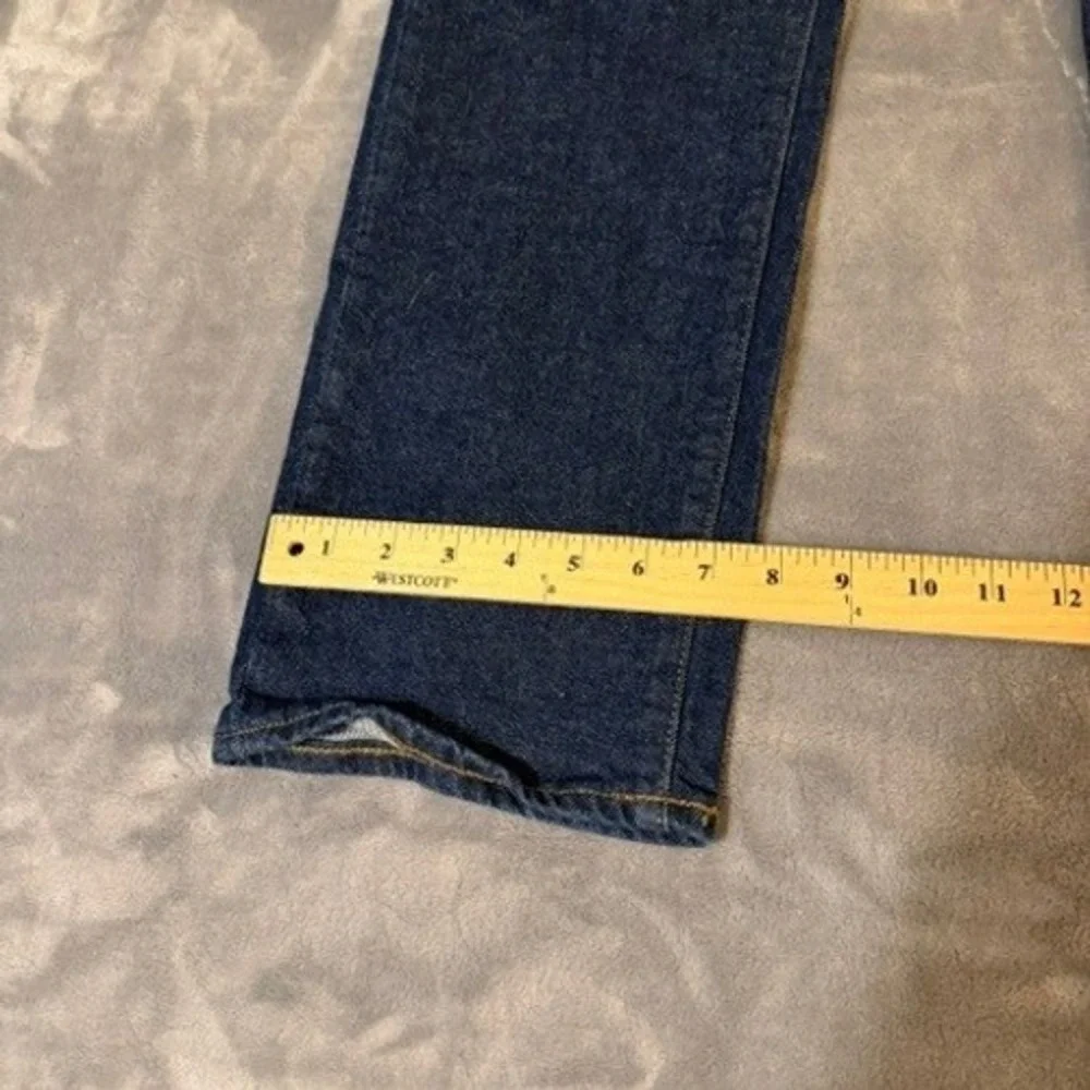 Brooks Brothers Mens Straight Leg Jeans Dark Wash Indigo 38x30 Stretch Denim