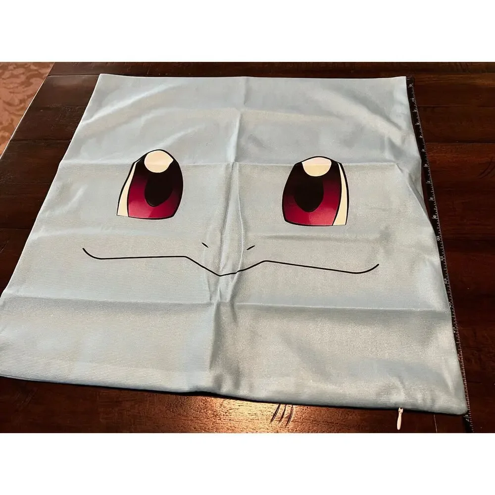 Pokemon SQUIRTLE Cushion Cover Pillow Case Pokémon NEW Bedding Decor Pillowcase