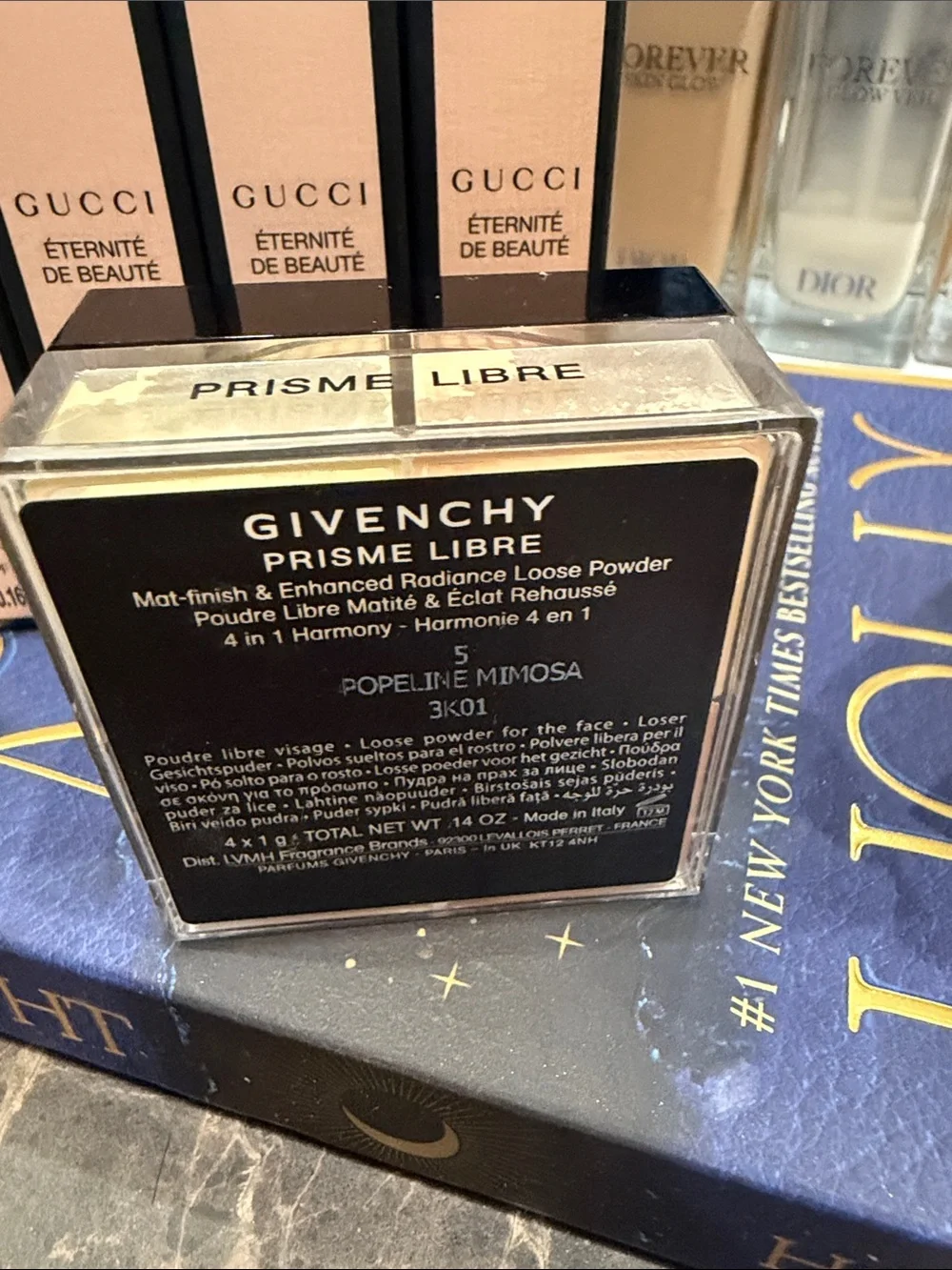 Pipeline Mimosa Givenchy Black Prisme Libre Powder Trio with Neutral Pan Shades
