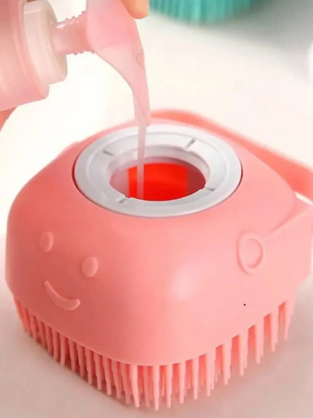 Soap Dispensing Scrubber
