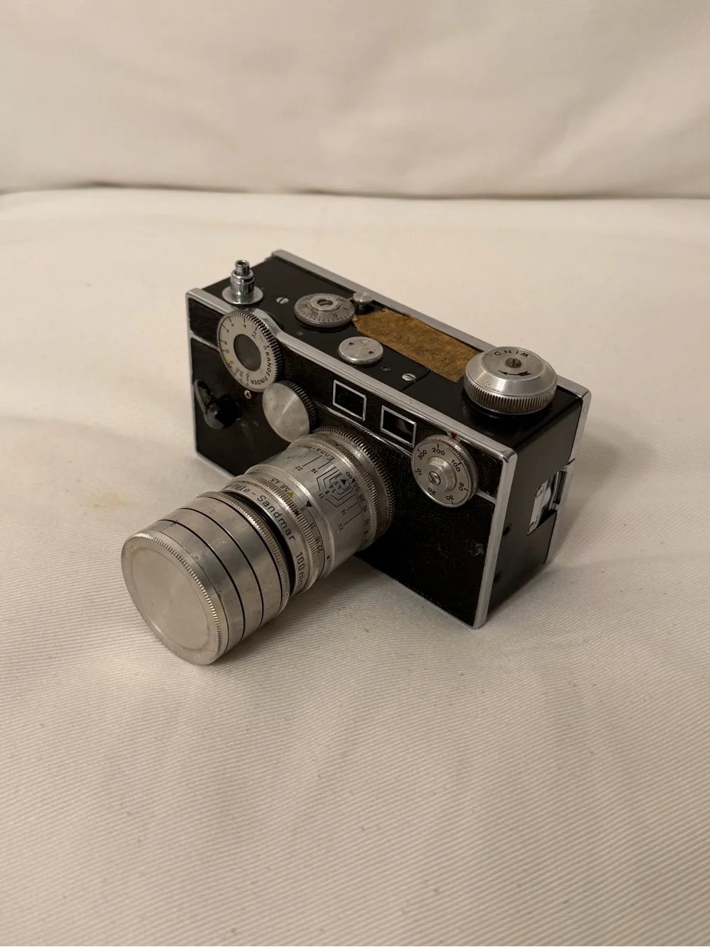 Argus C3 35mm Rangefinder with Tele photo Lens