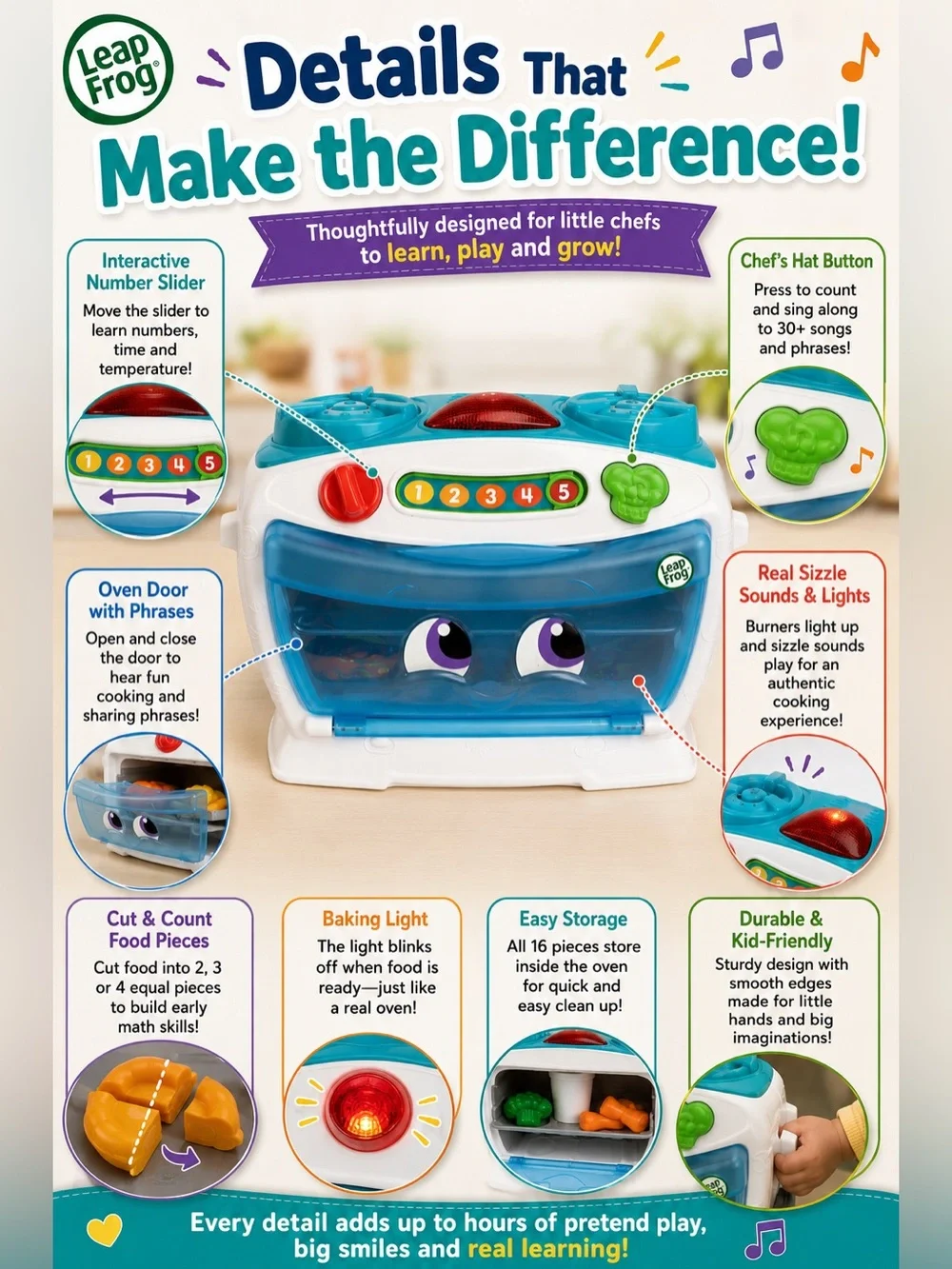 Leapfrog Number Lovin Oven 2015