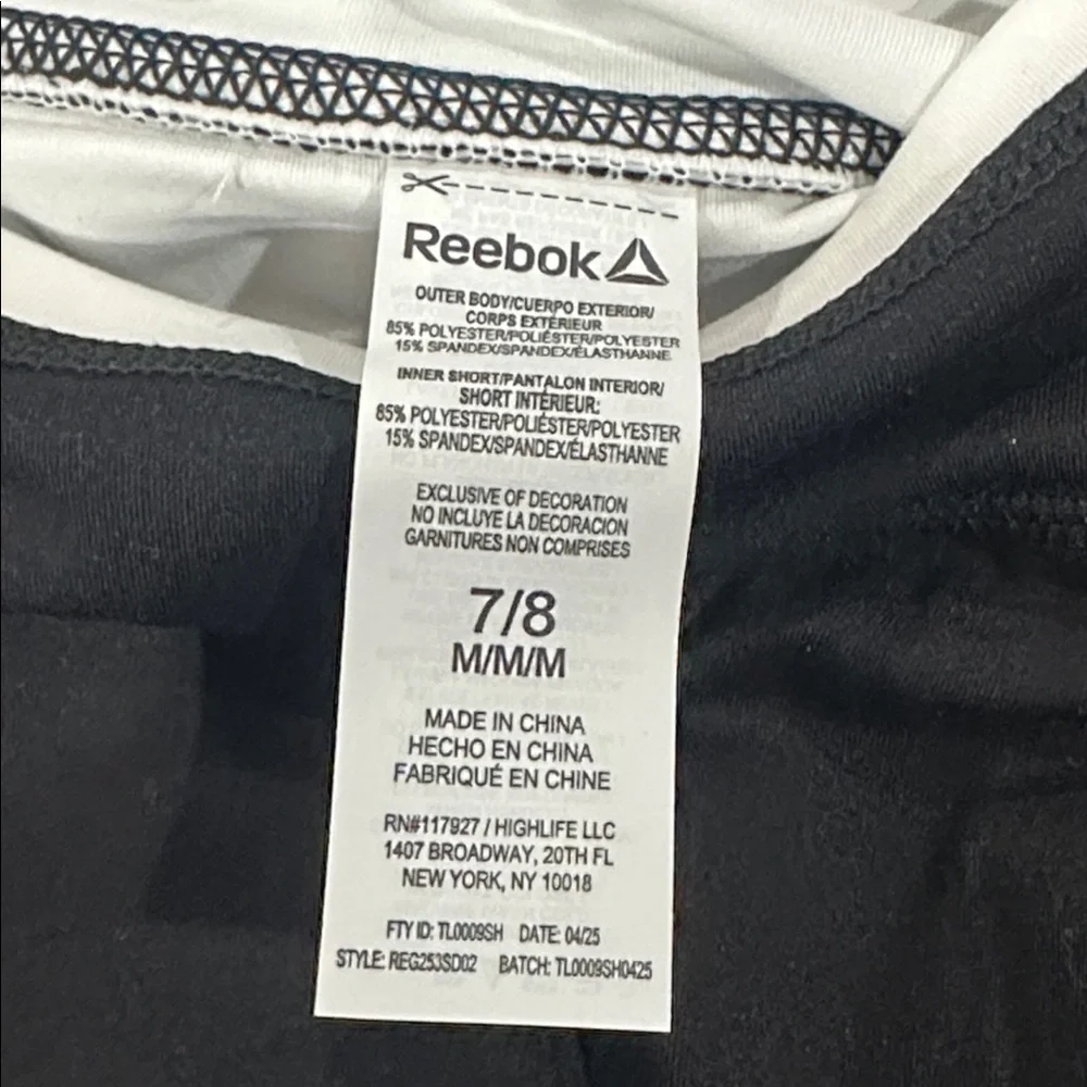 Reebok girl’s athletic