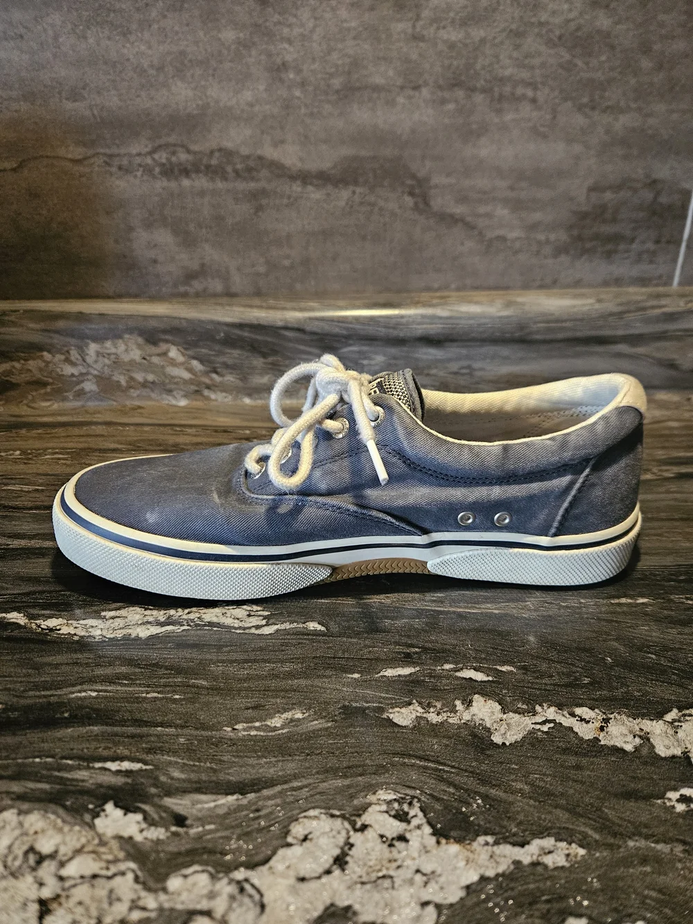 Sperry Halyard CVO Blue Sneakers Men Size 9