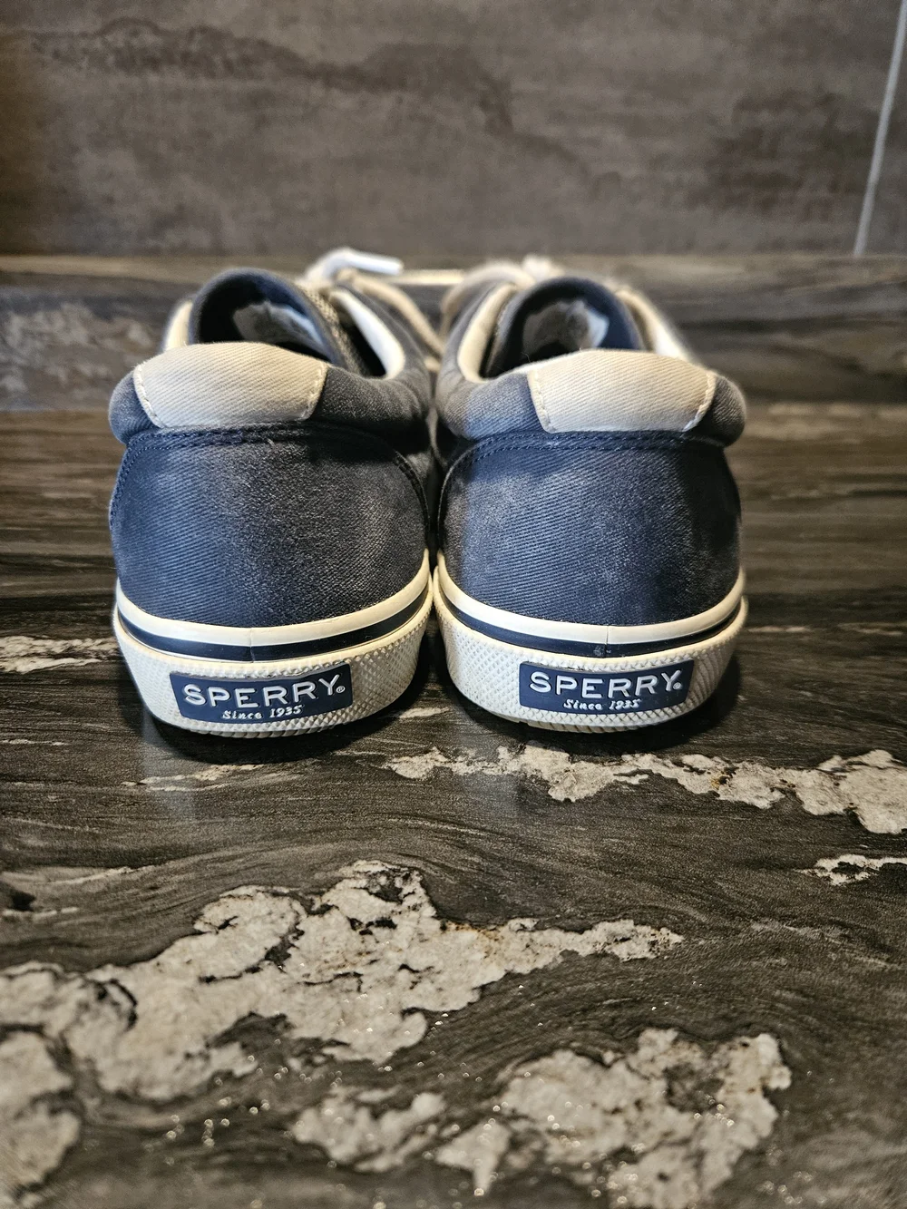 Sperry Halyard CVO Blue Sneakers Men Size 9