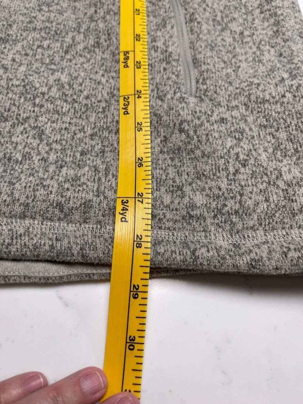 The North Face Men’s Gordon Lyons Gray Heather Fleece Jacket Size XL