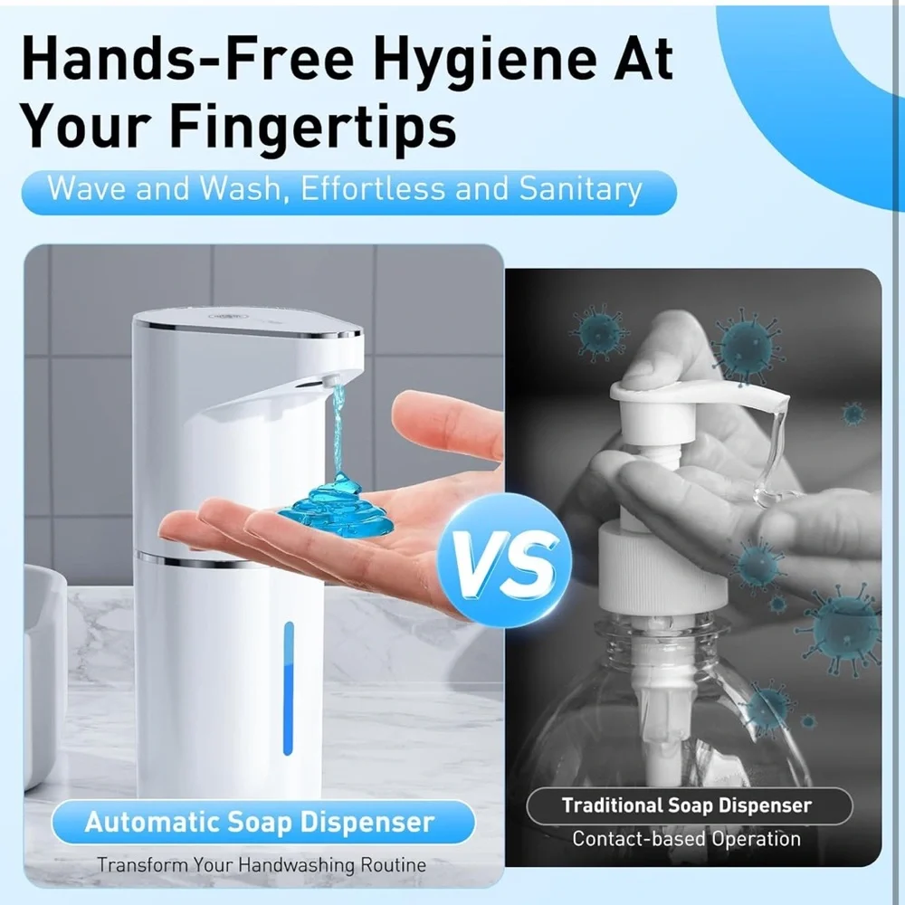 Automatic White Soap Dispenser