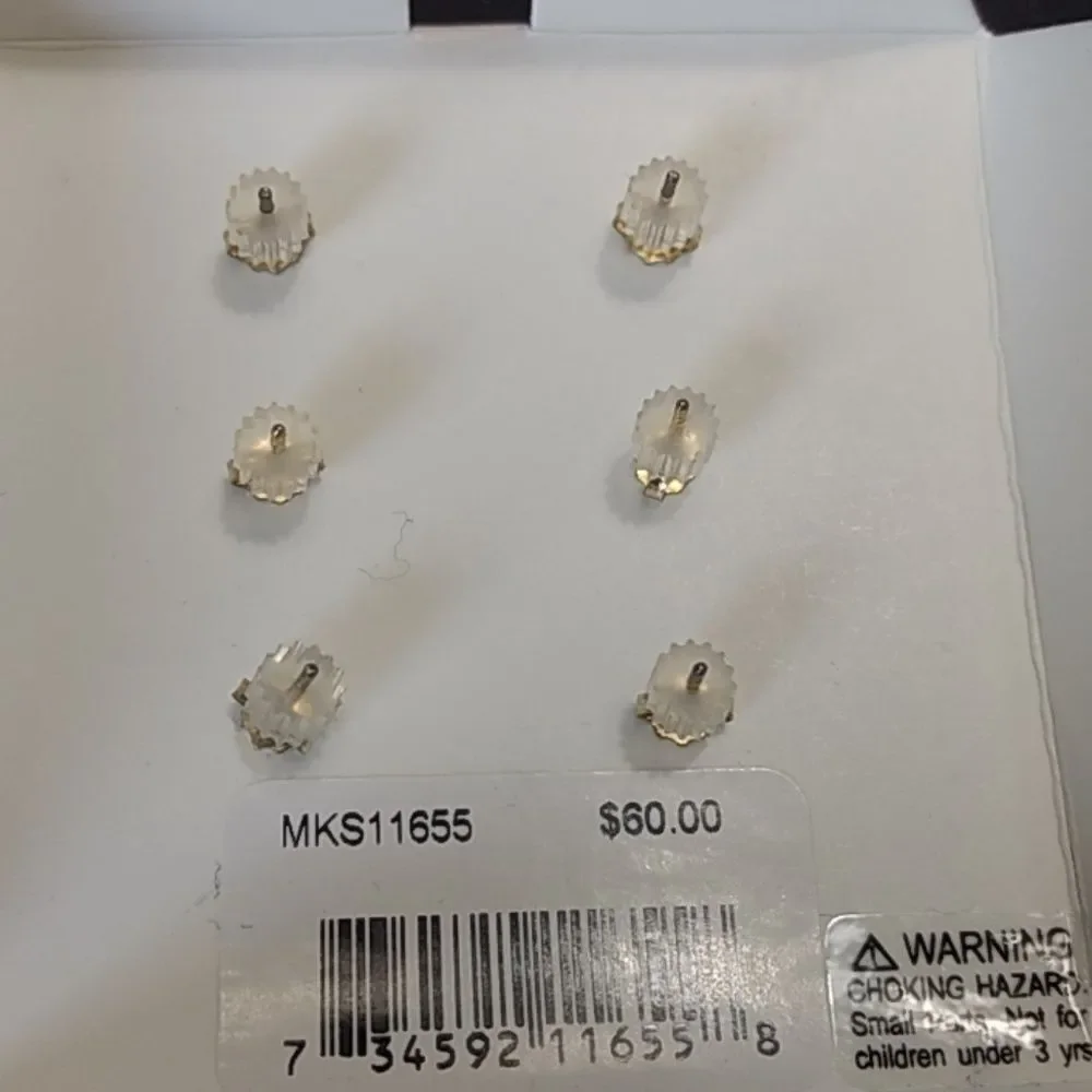 Sterling silver children's earrings set