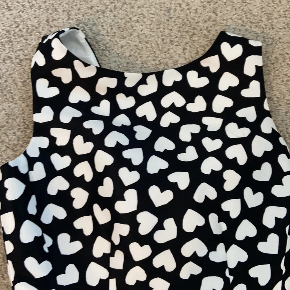 🌟 NWT Kate Spade “Dancing Hearts Domino Dress”, size 0.🌟