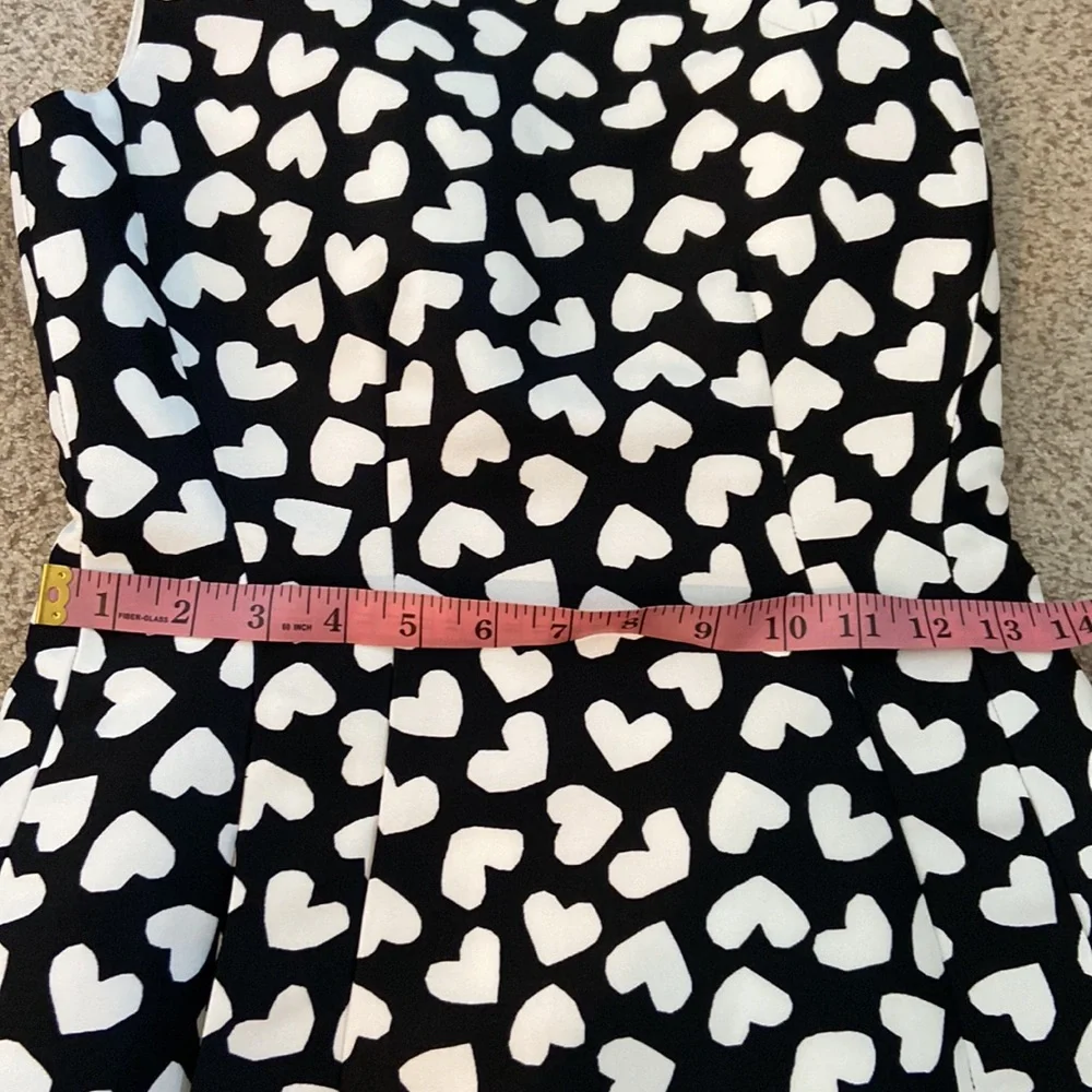 🌟 NWT Kate Spade “Dancing Hearts Domino Dress”, size 0.🌟