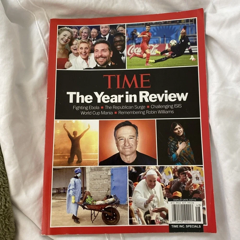 2015 ROBIN WILLIAMS YANKEES POPE The Year In Review TIME MAGAZINE