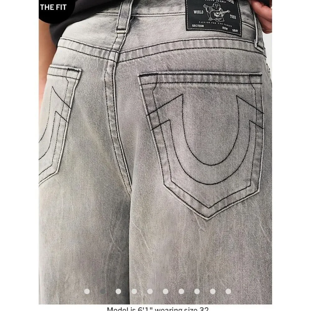 True-religion Men's Grey Jeans