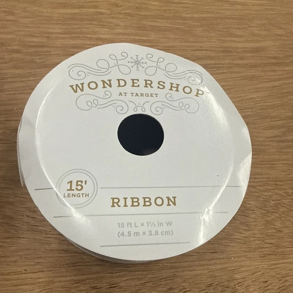 WONDERSHOP RIBBON Christmas Trees 15'L X 1.5