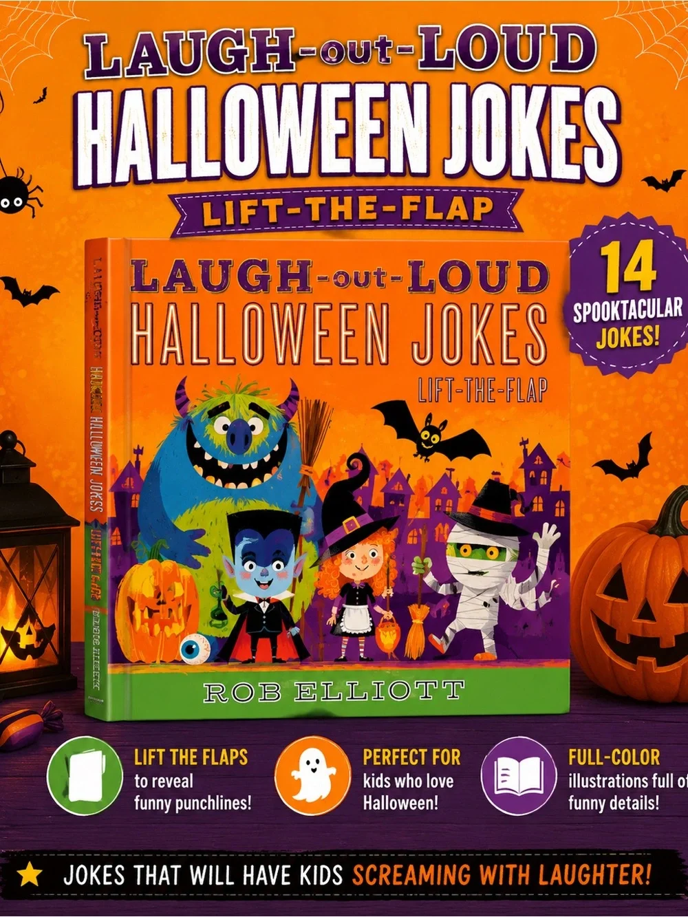 Laugh Out Loud Halloween Jokes Lift The Flap