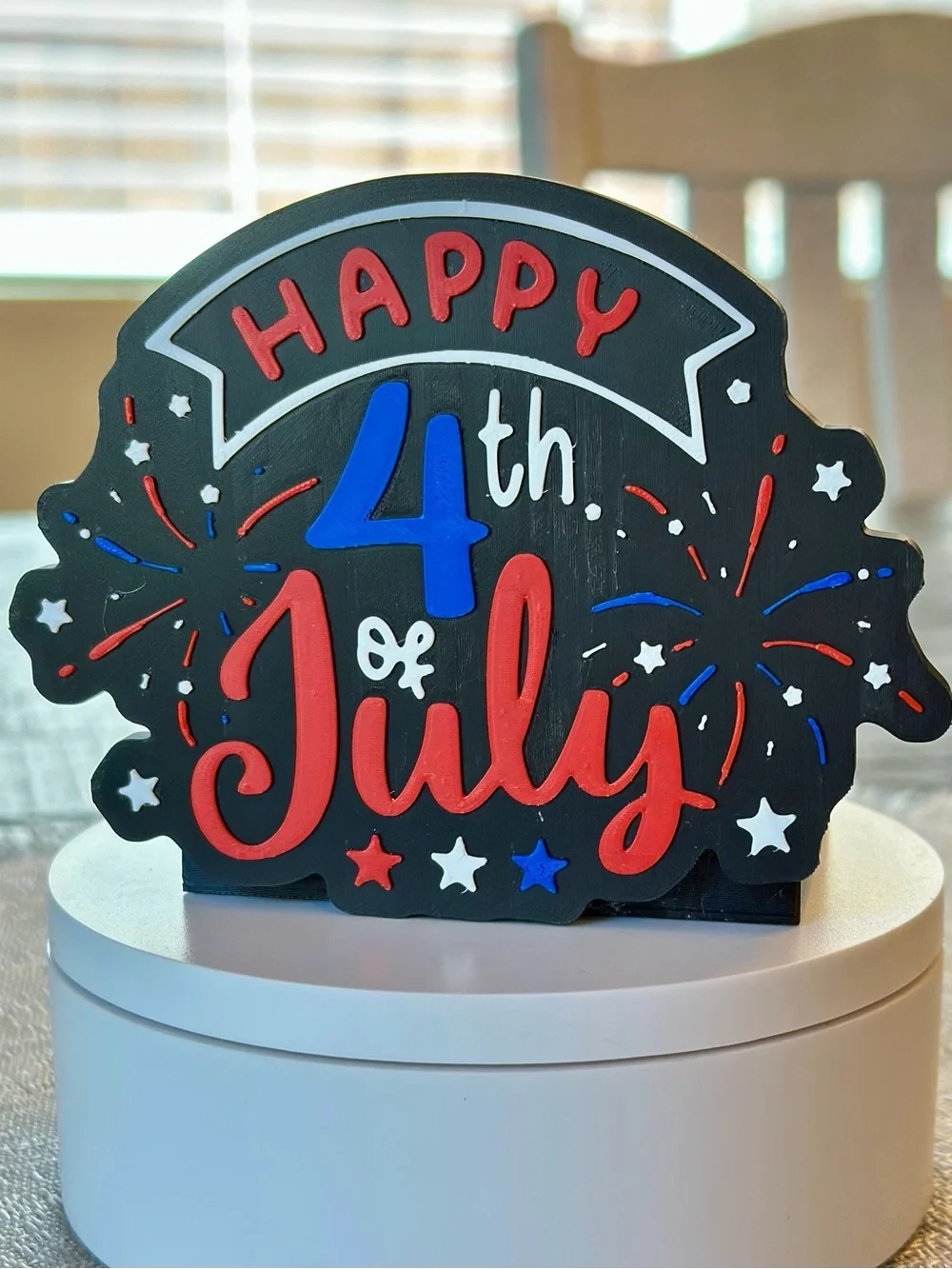 Patriotic 4th of July Foaming Hand Soap Holder for Bath & Body Works