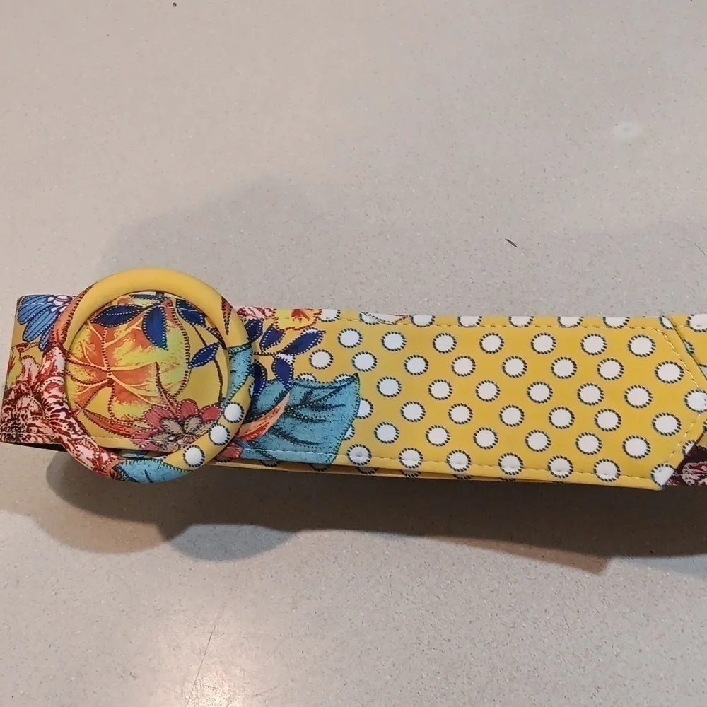 N/A yellow floral