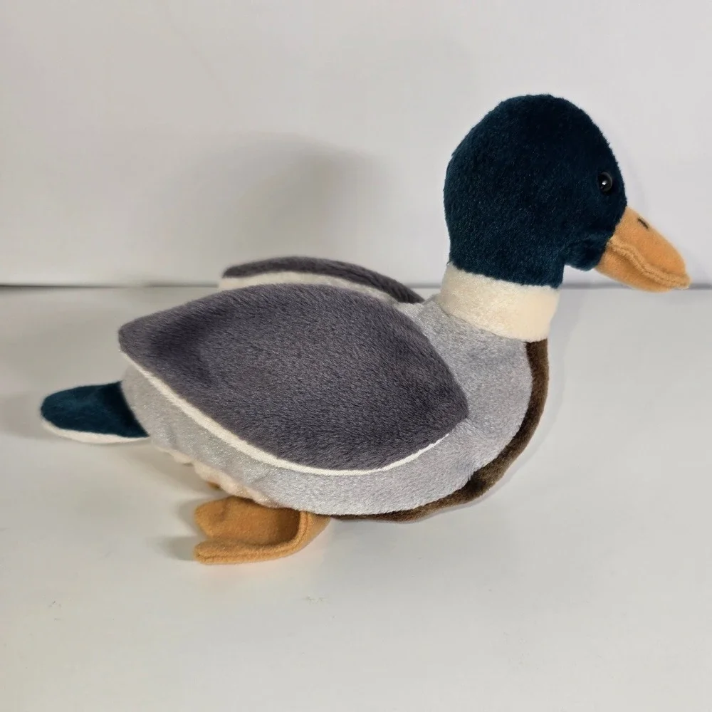 Ty Beanie Baby Jake the Mallard Duck Green Head Bird Plush‎ 1997 Vintage 4199