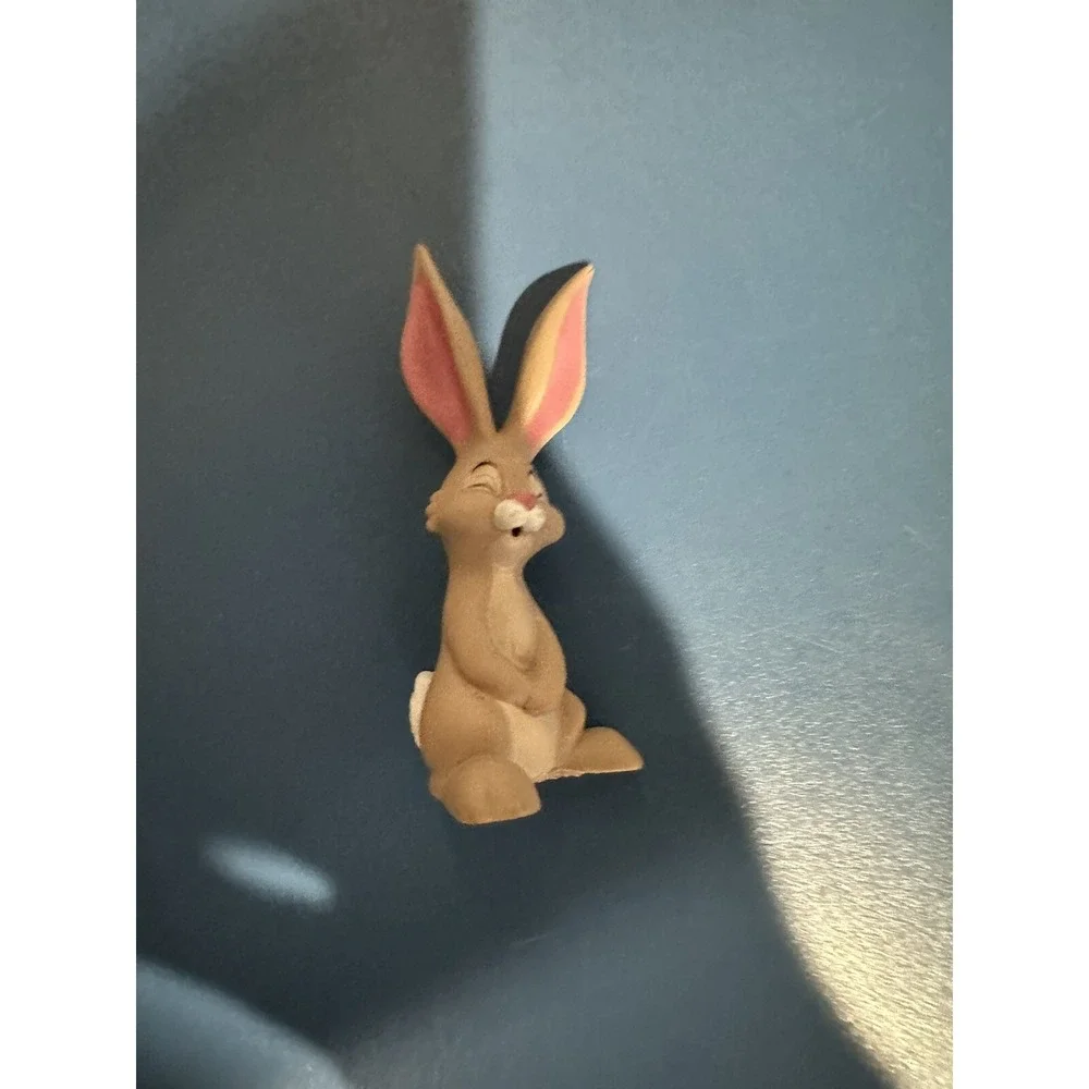 RARE Disney SLEEPING BEAUTY RABBIT‎ Vinyl Figure Toy Cake Topper