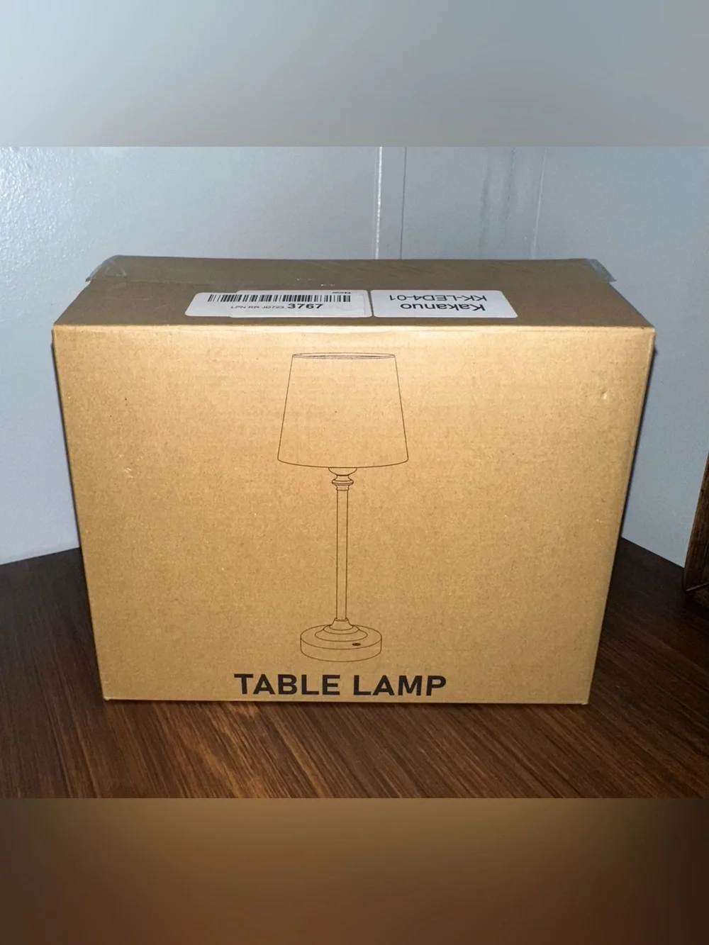 Brand New Kakanuo Rechargeable LED Table Lamp USB-C Cordless Touch Control Brass