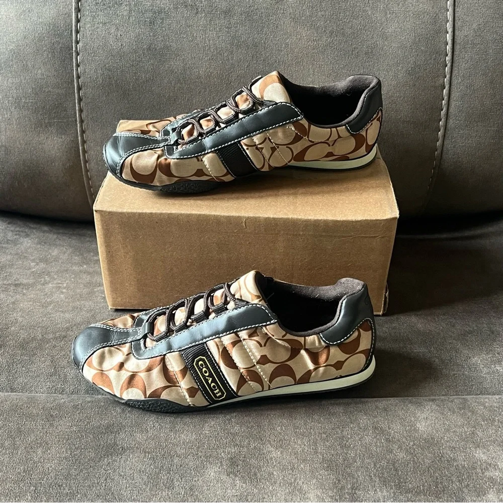 Coach VTG Y2K Women’s Kirby Sateen‎ Sneakers EUC