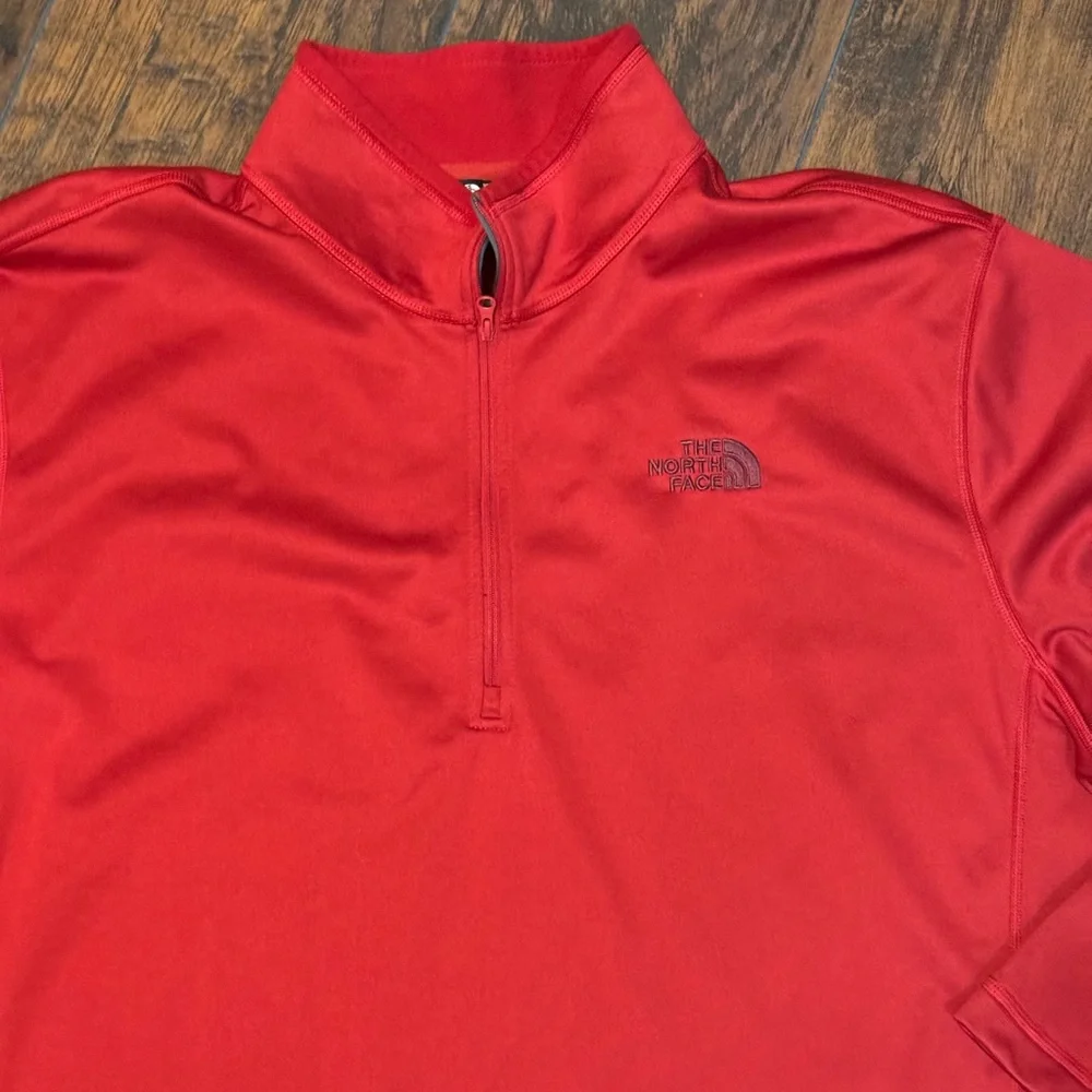 The‎ North Face 1/4 Zip Pullover Jacket Sweatshirt Top Size XXL  Outdoors Fleece