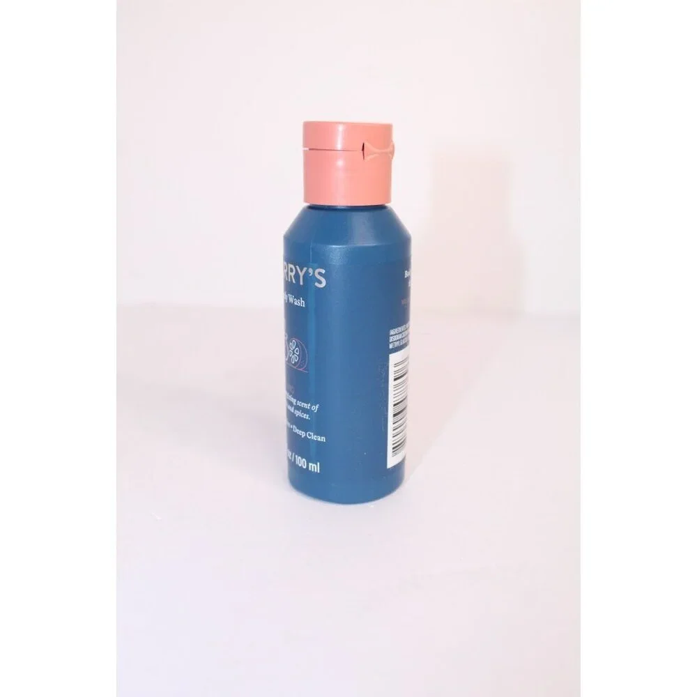 Harry's Body Wash Fig Rich Foaming Lather Deep‎ Clean Travel Size 3.4 fl oz.