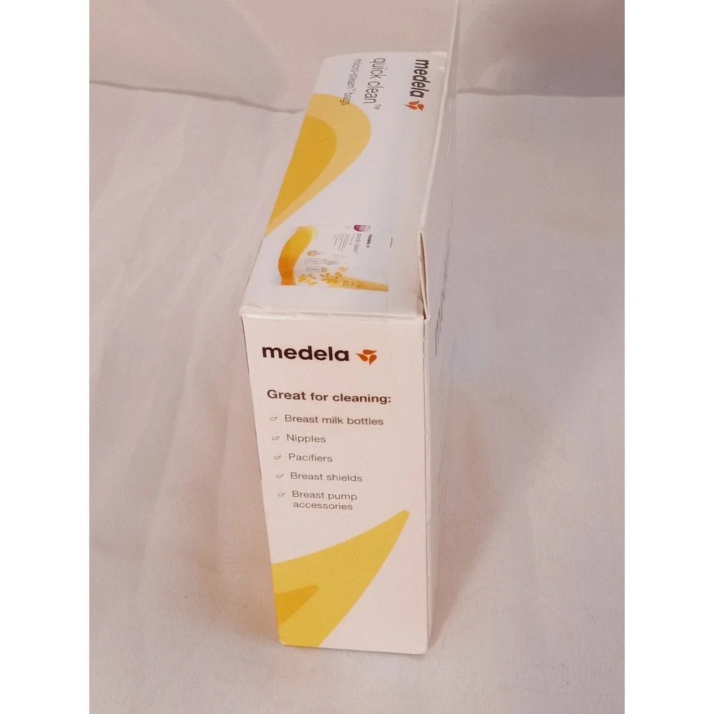 Medela Quick Clean Micro-Steam Bags -‎ 5 Bags NEW