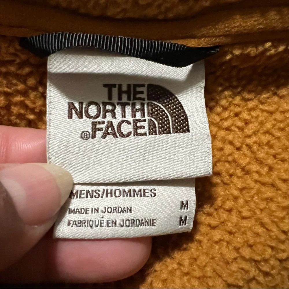 The North Face polyester collar