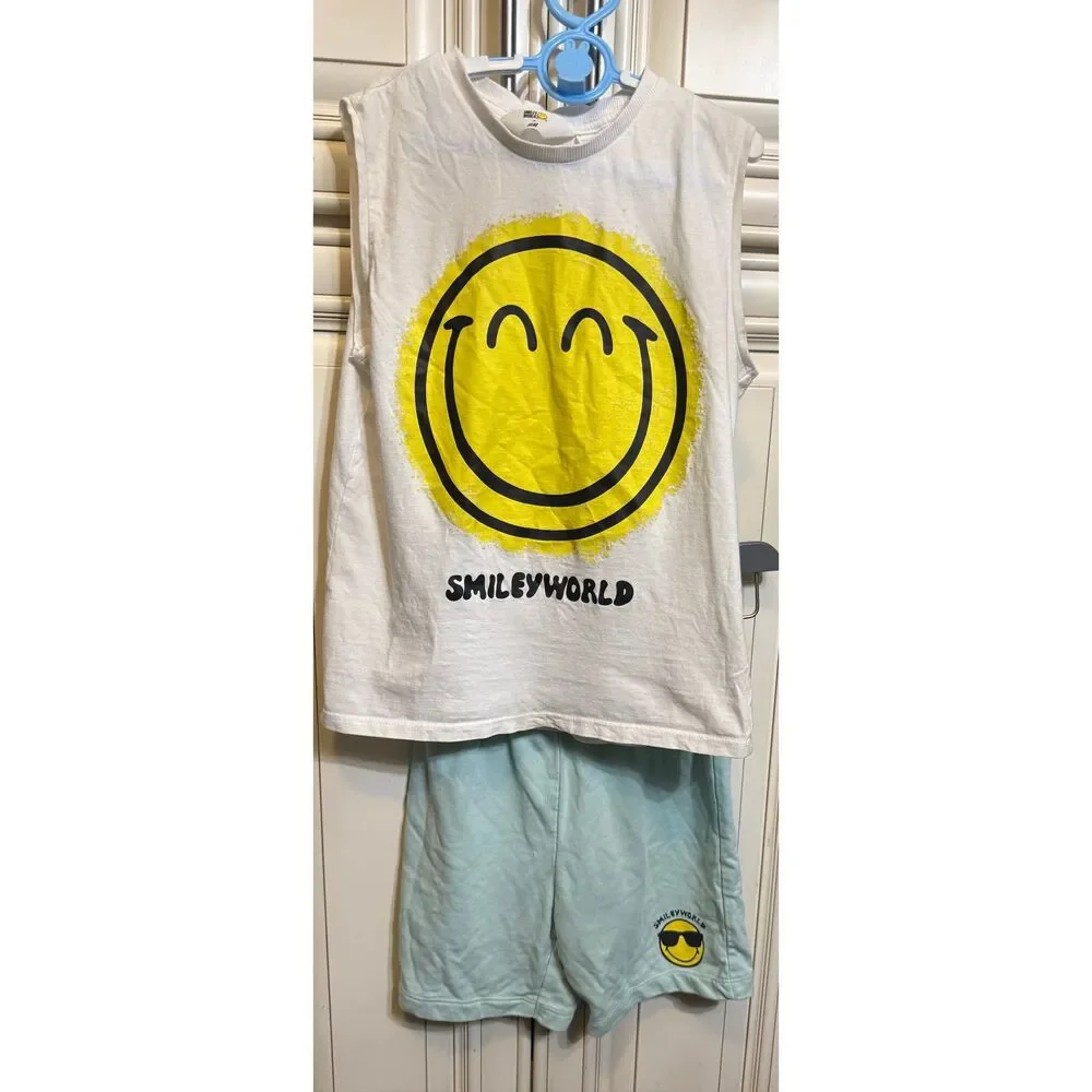 H&M girls smiley