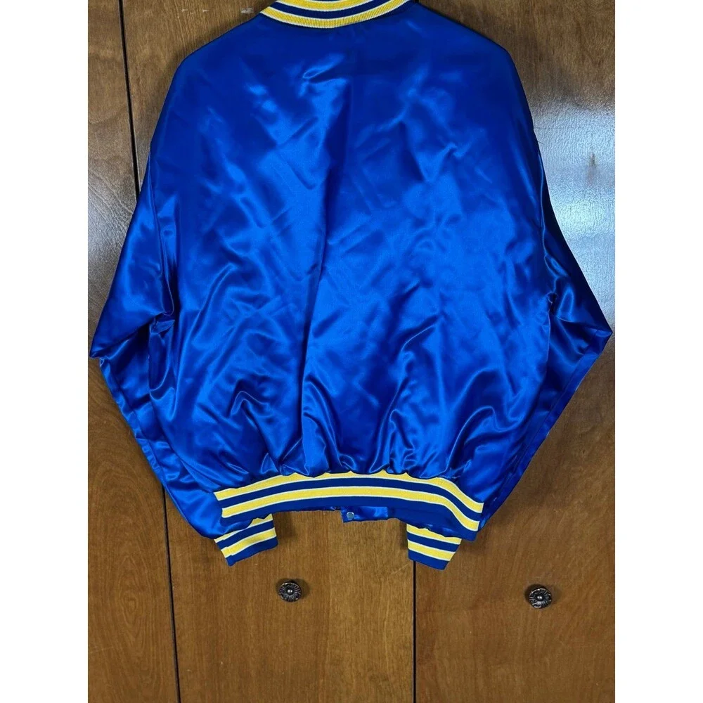 Vintage Indiana Pacers‎ NBA Basketball Swingster Satin Jacket Bomber Large L USA