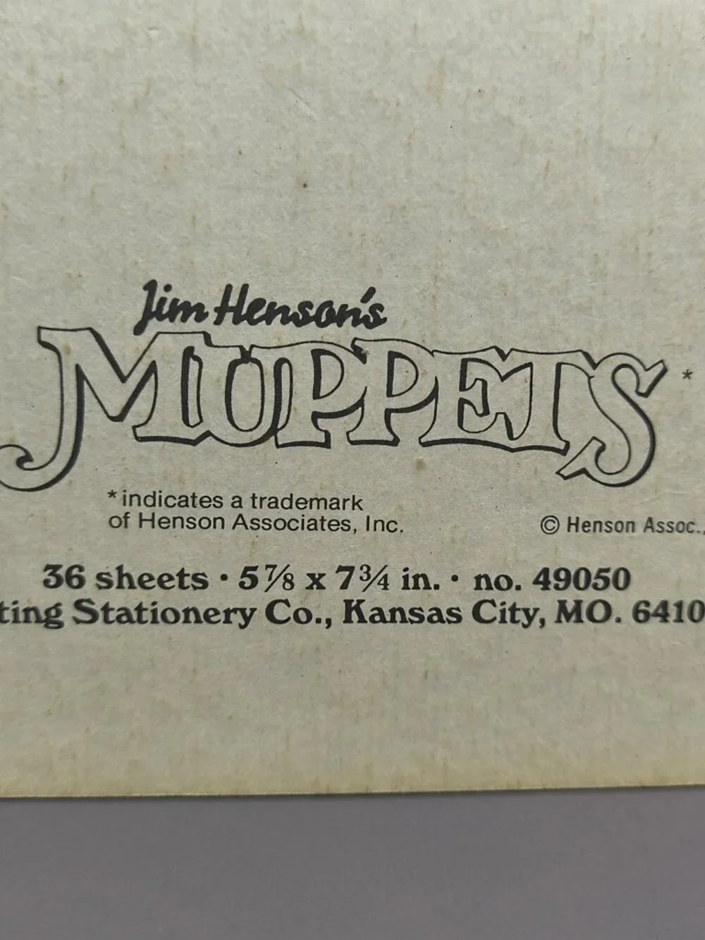 Whiting Stationery vintage miss