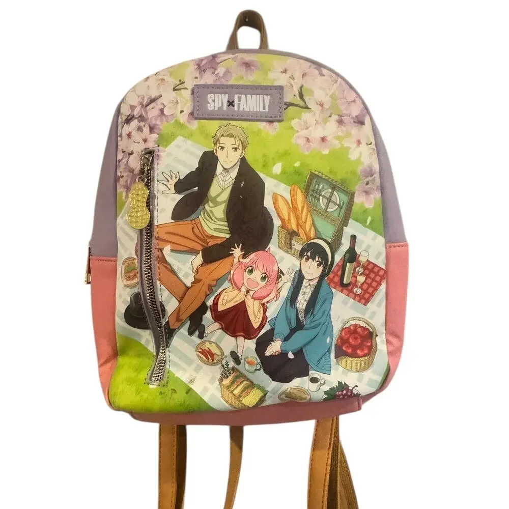 Spy X Family Forger Picnic Mini‎ Backpack NWOT animae