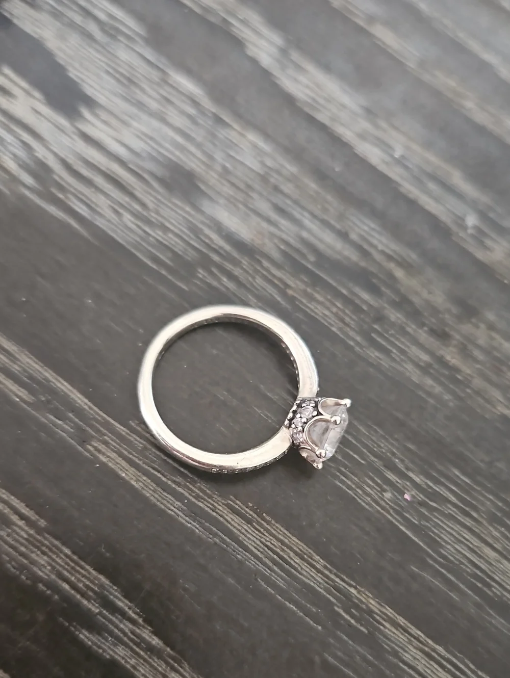Pandora Sparkling Crown Ring 5