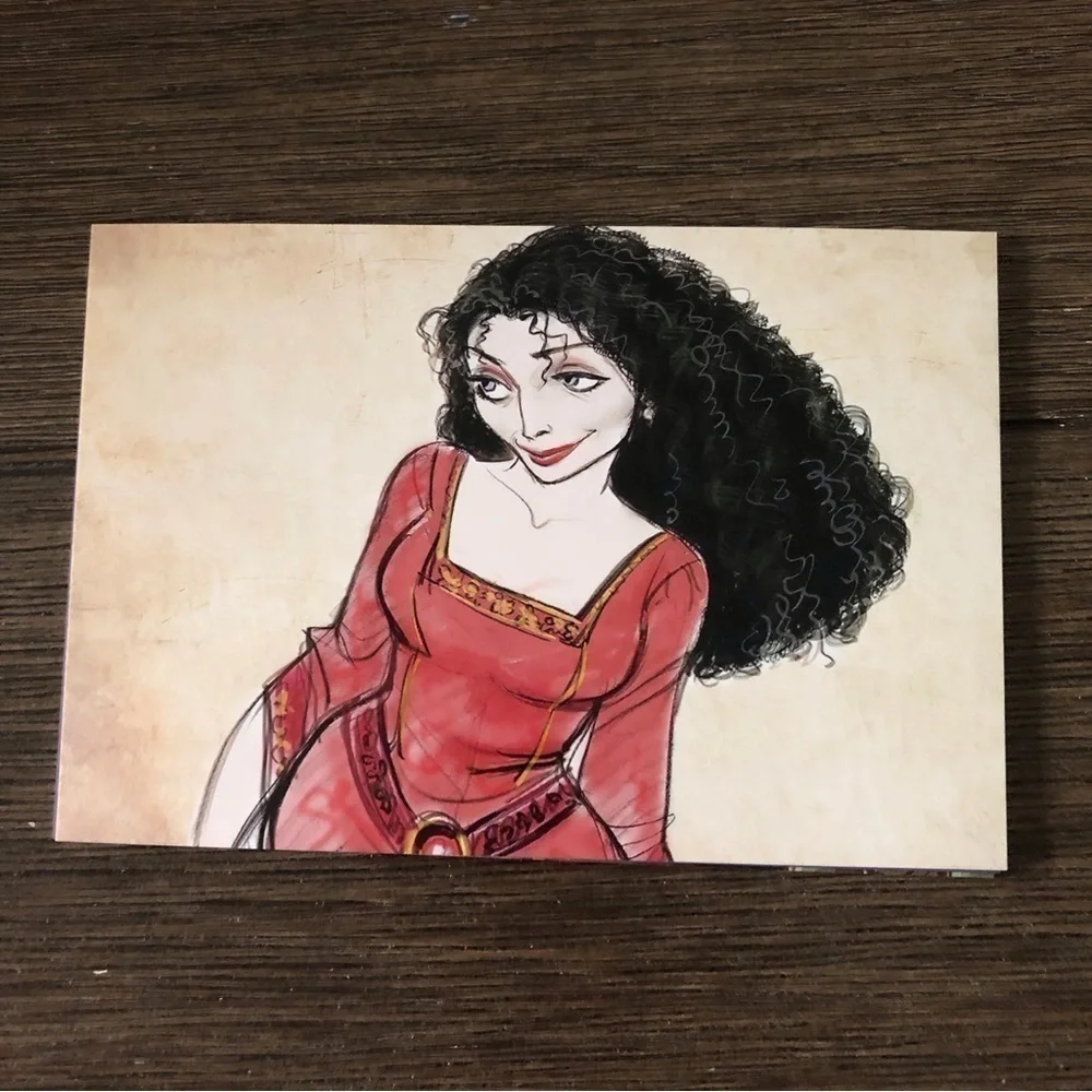 Disney villains postcards