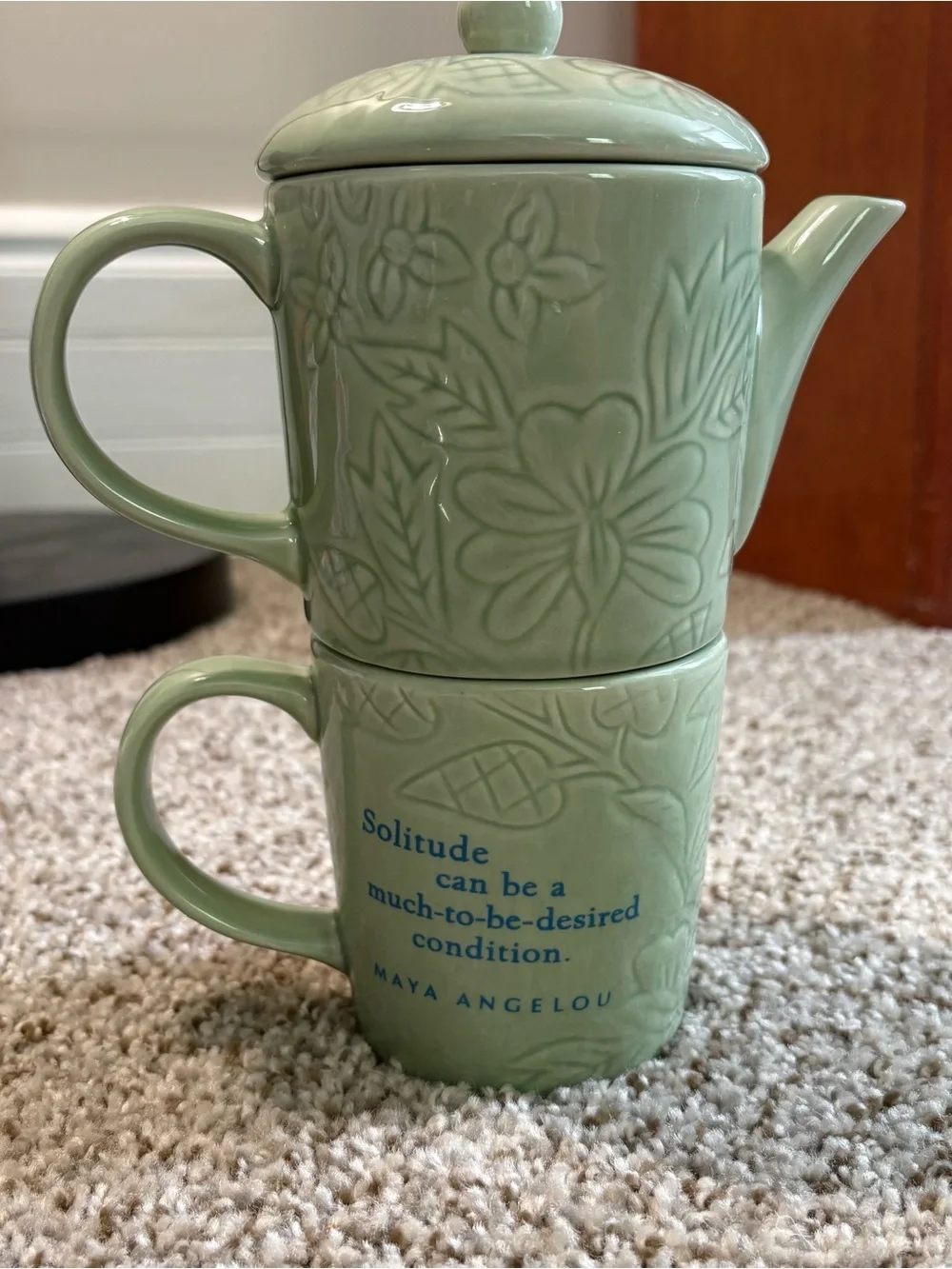 Hallmark ceramic stacked