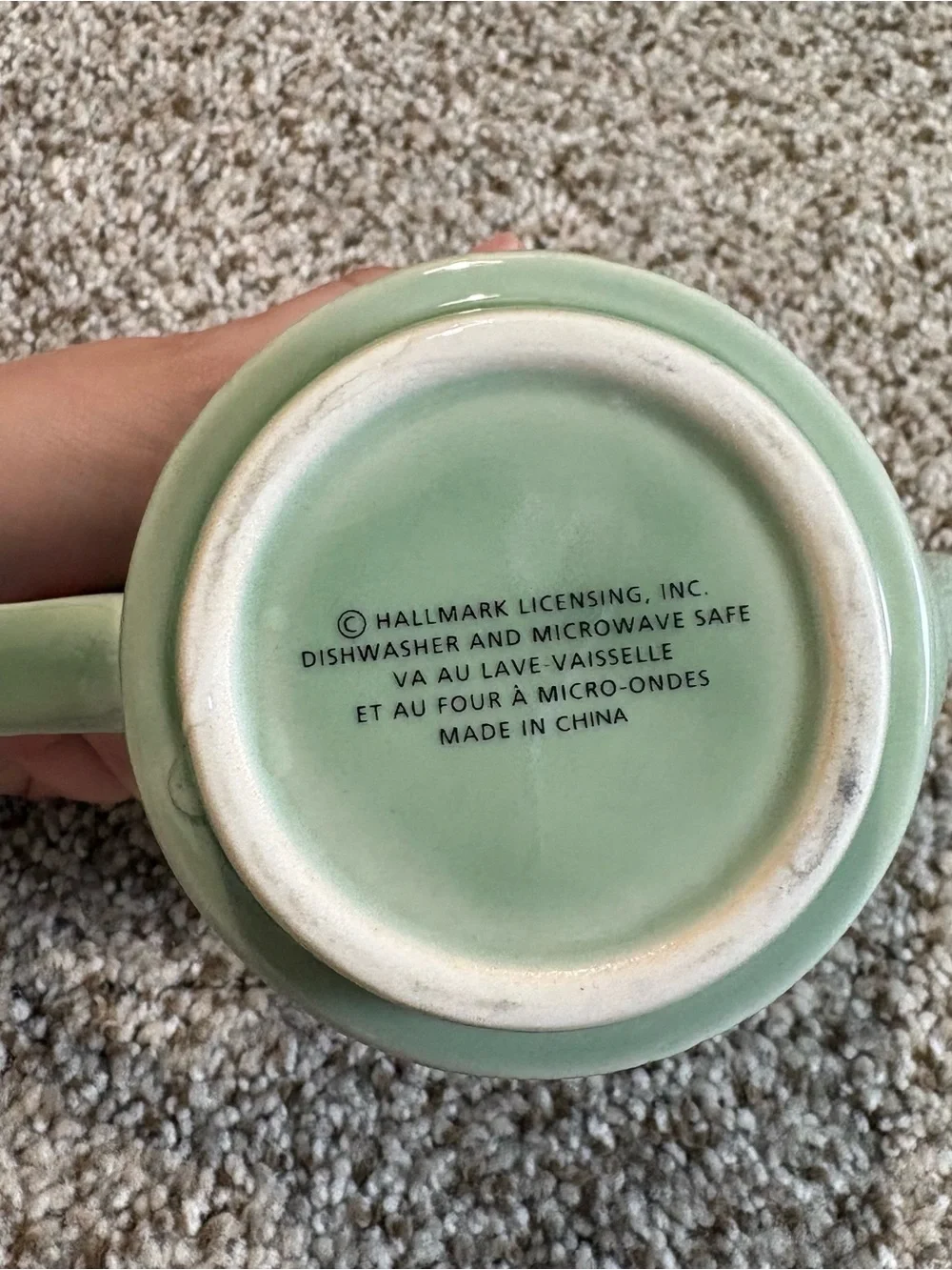Hallmark ceramic stacked