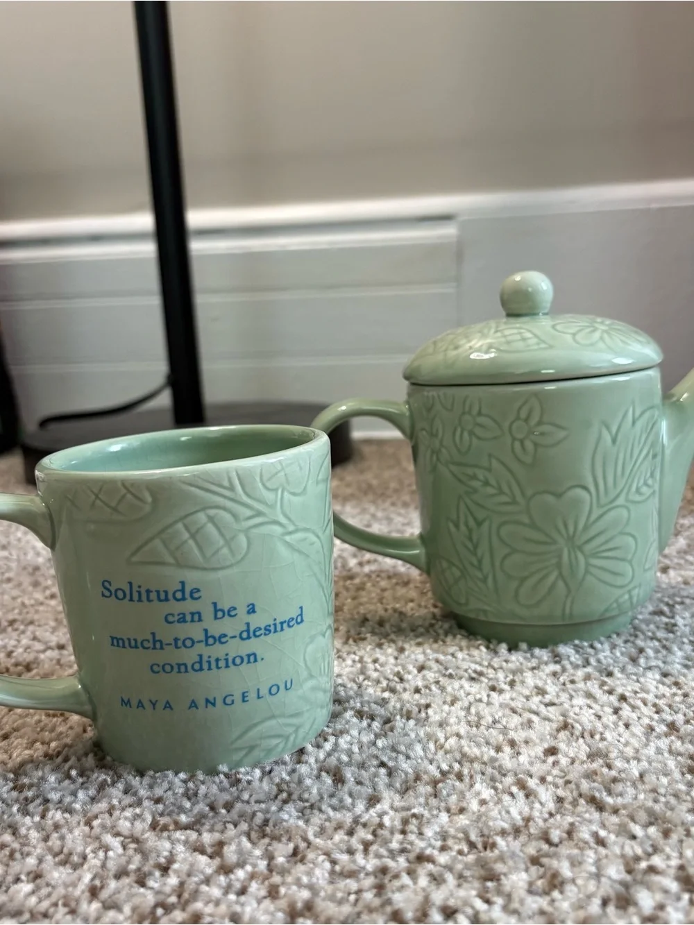 Hallmark ceramic stacked