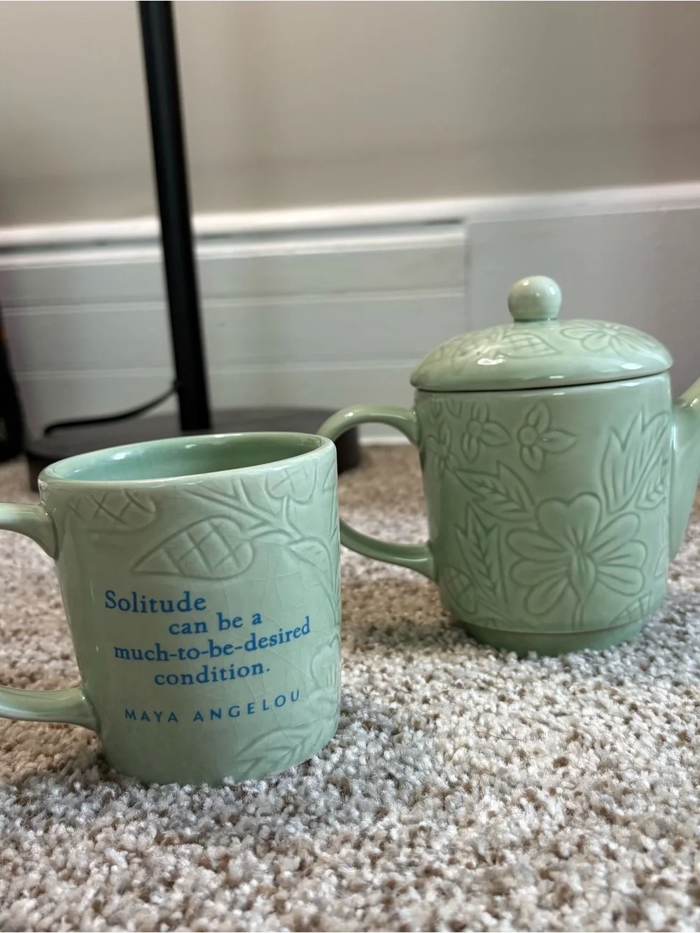 Hallmark ceramic stacked