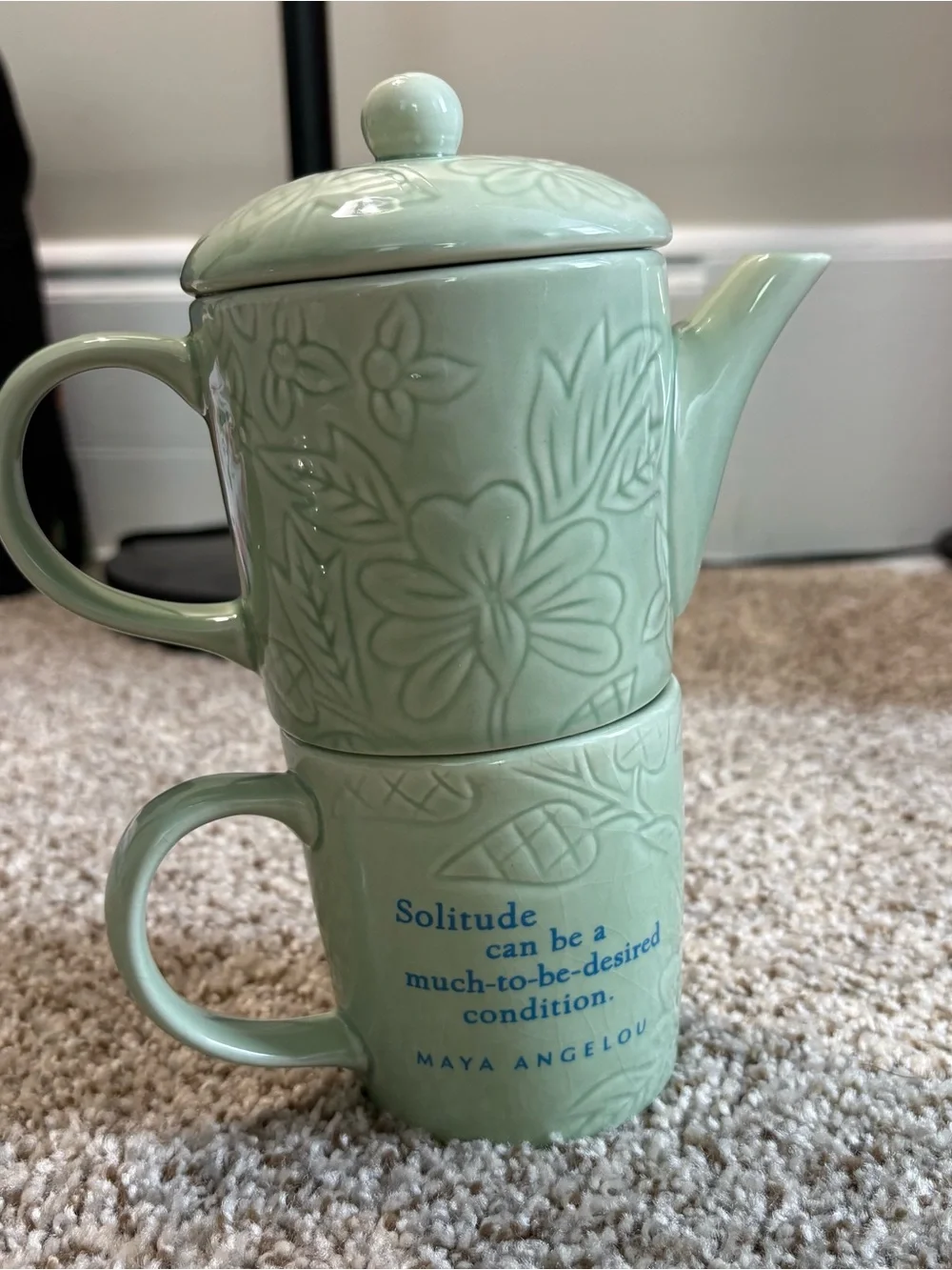Hallmark ceramic stacked