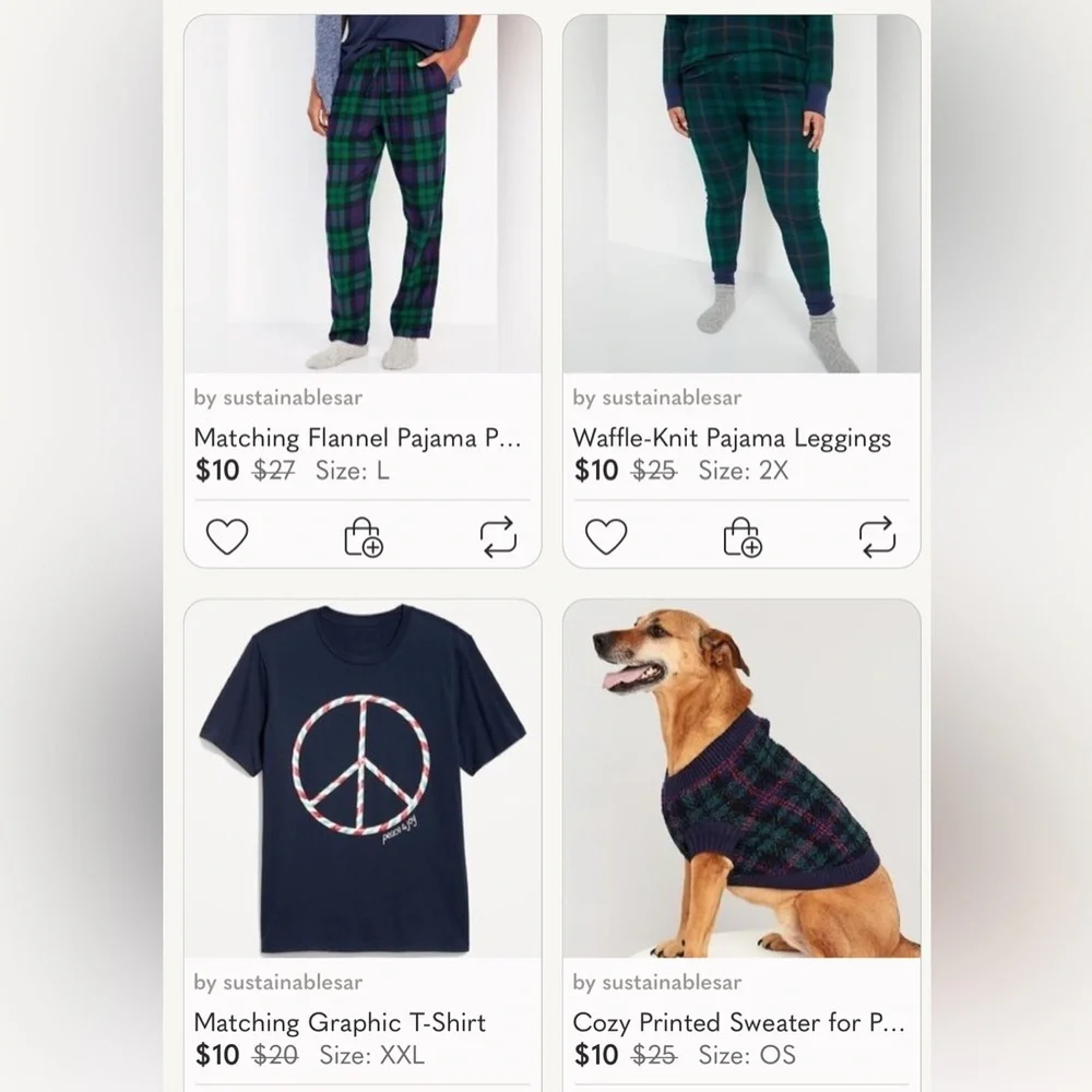 Old Navy size unisex