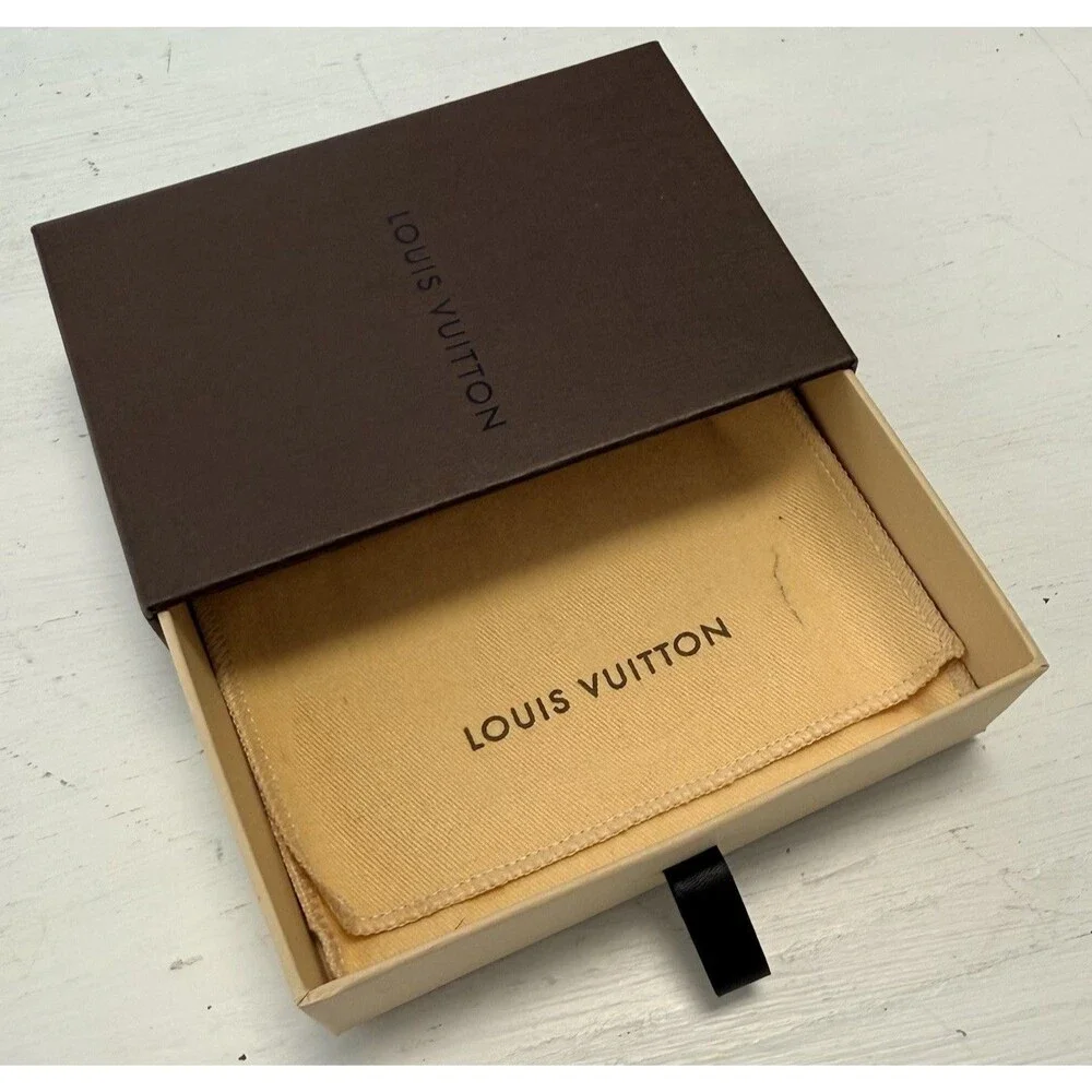 Authentic Louis Vuitton Small Drawer Gift Box & Dust Bag Set Luxury Packaging
