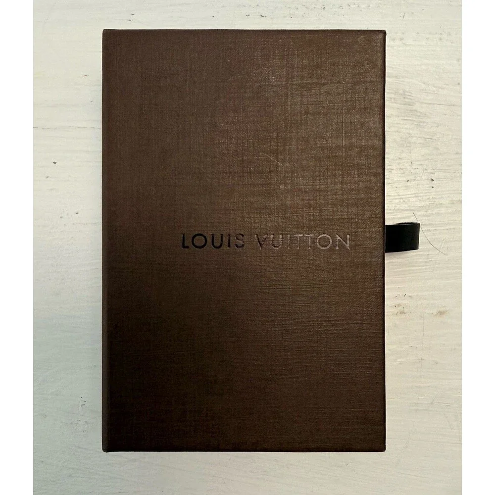 Authentic Louis Vuitton Small Drawer Gift Box & Dust Bag Set Luxury Packaging