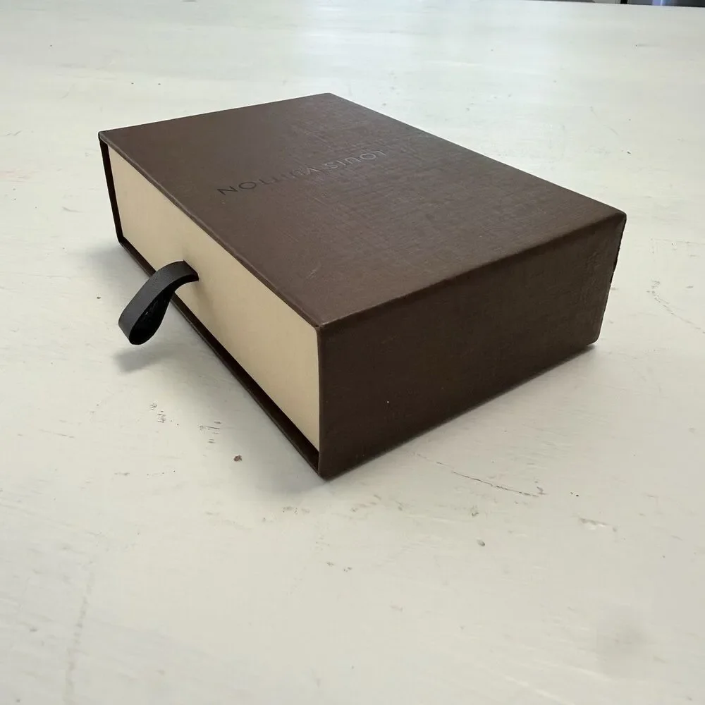Authentic Louis Vuitton Small Drawer Gift Box & Dust Bag Set Luxury Packaging
