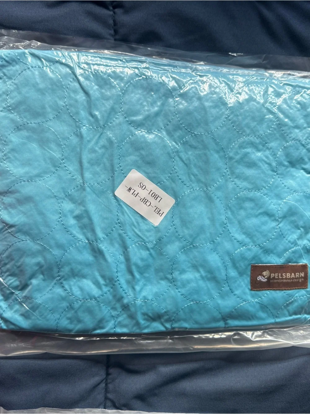 Pelsbarn Cooling Dog Bed Set - Light Blue
