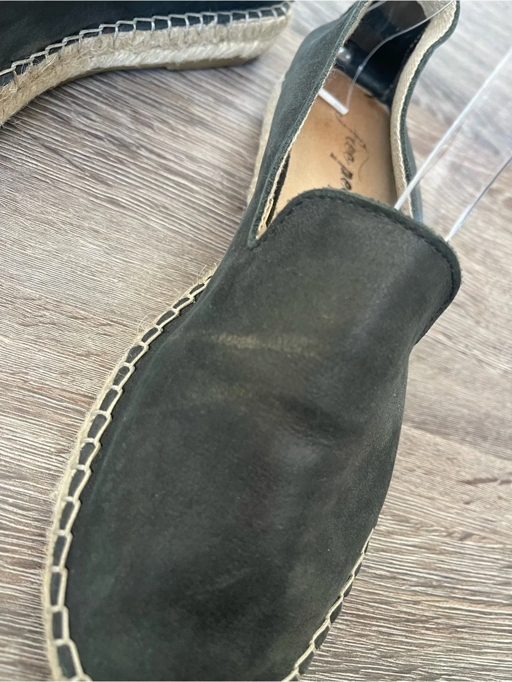 Free People | Black Laurel Canyon Flat Espadrille Loafer Sandals Size 37