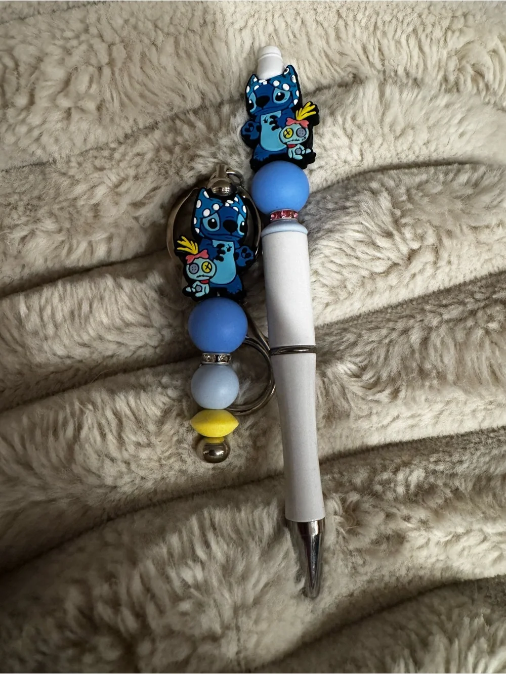 Stitch&Scrump Pen and Keychain set